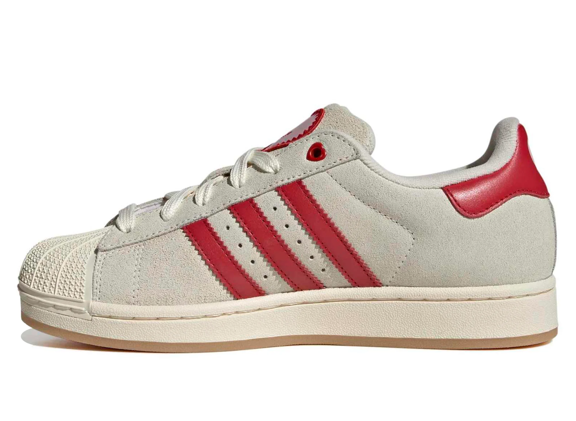 Women's Adidas Superstar II in Cream White - Image 3