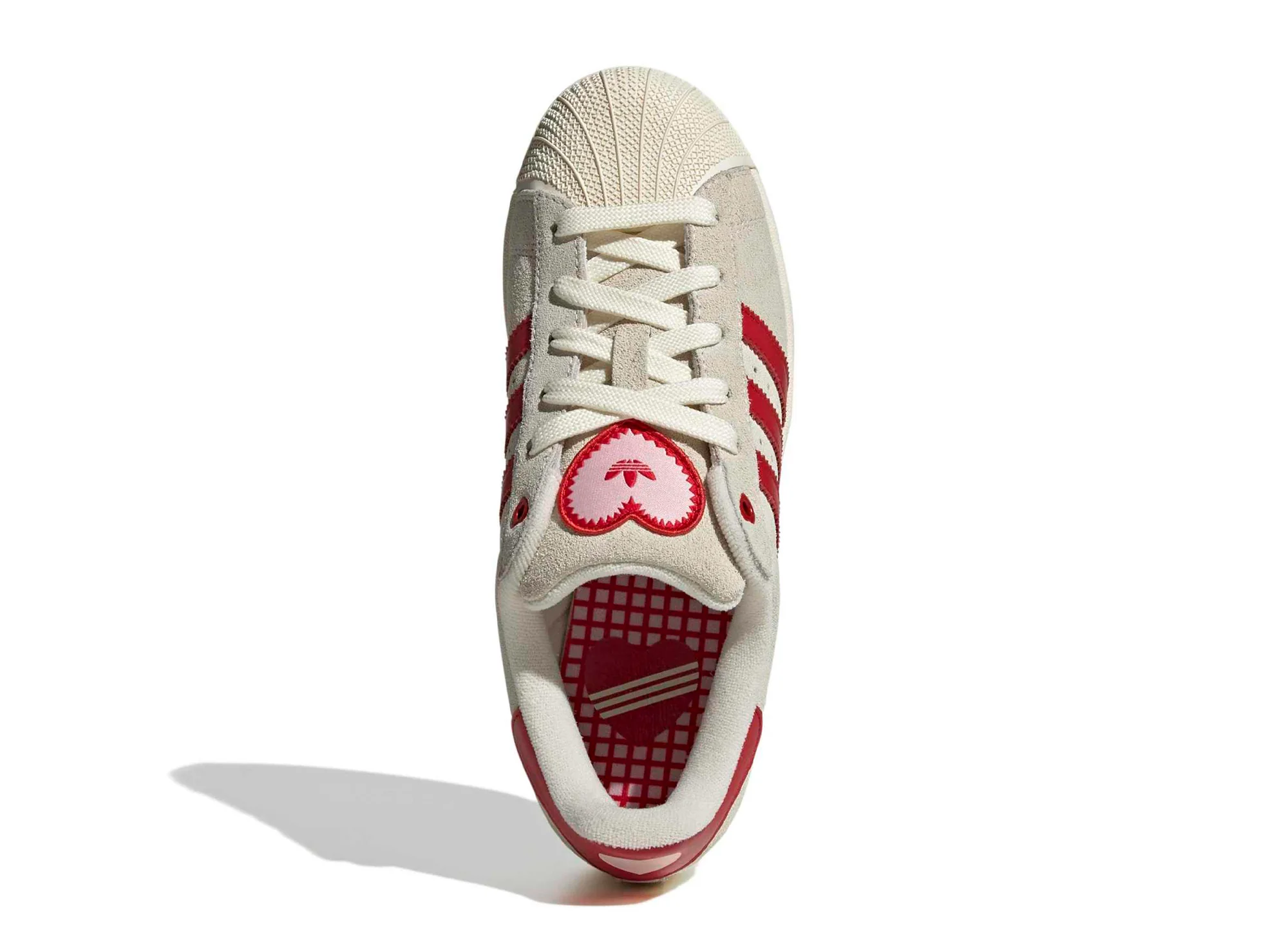 Women's Adidas Superstar II in Cream White - Image 4