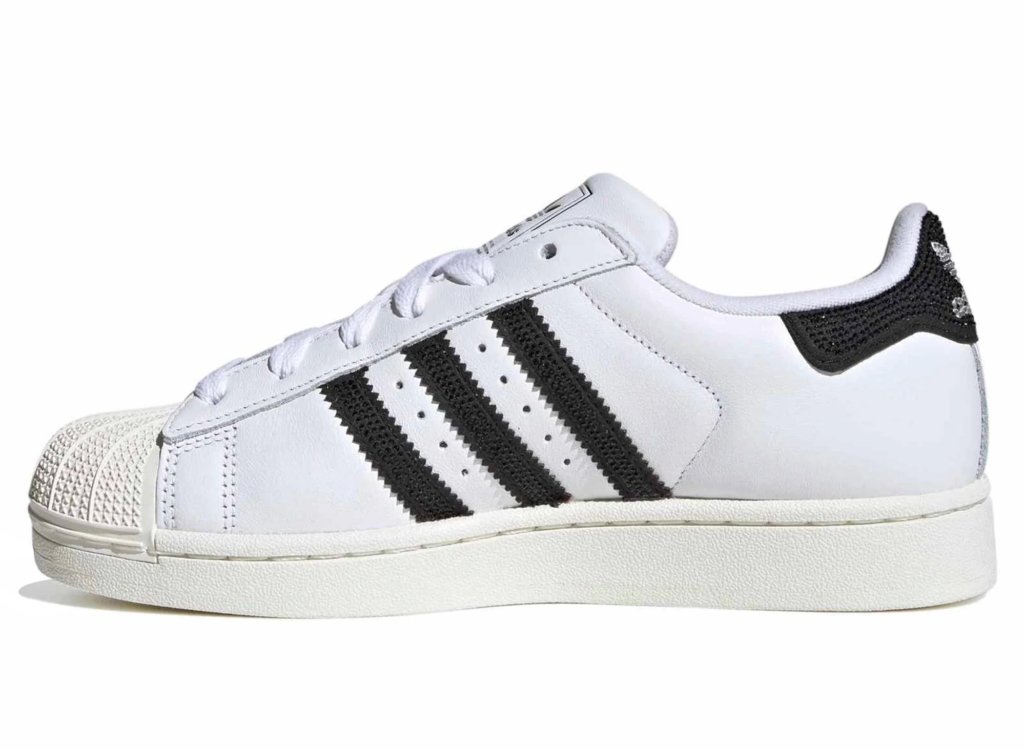 Women's Adidas Superstar II in Footwear White - Image 3