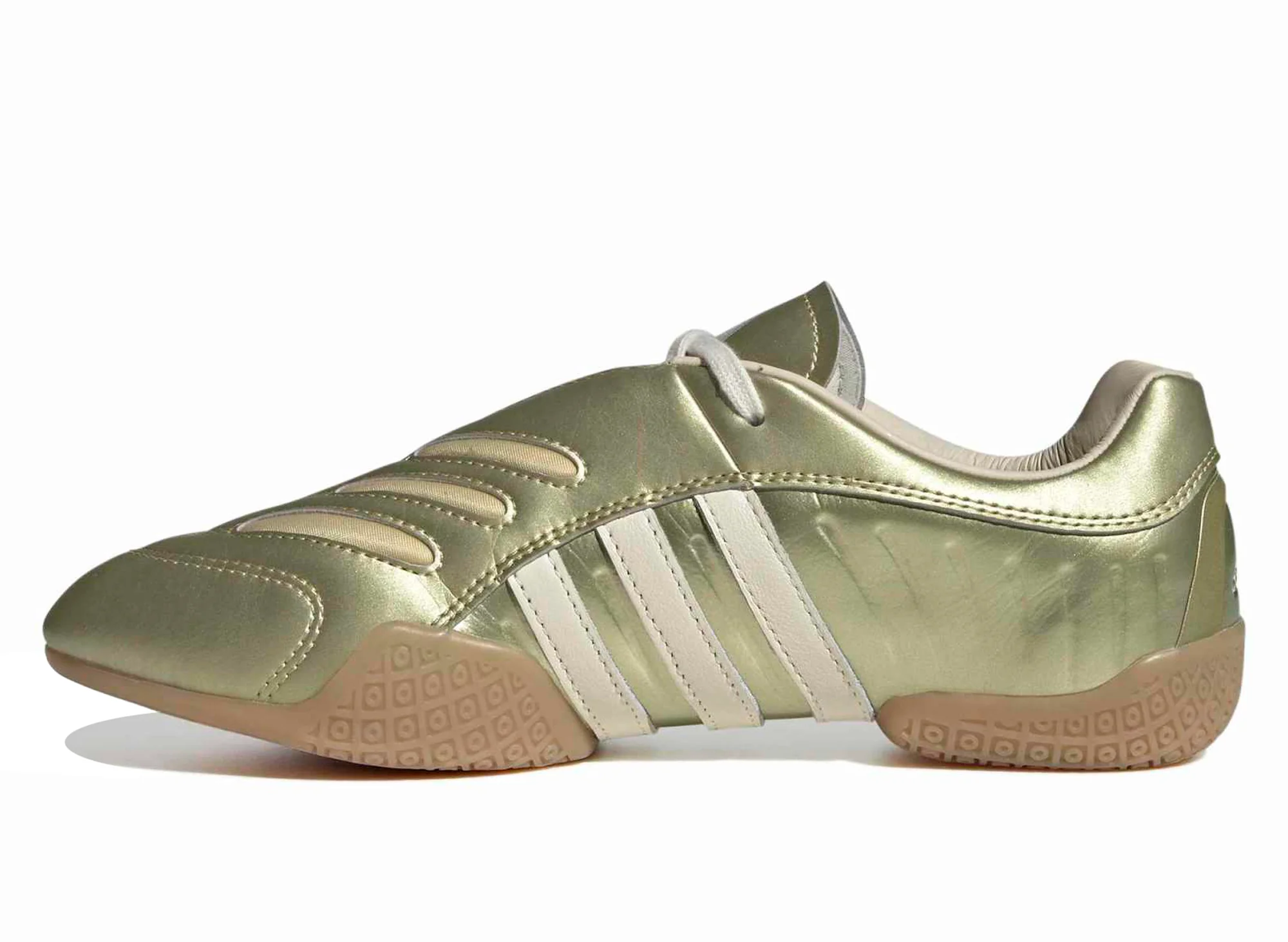 Women's Adidas Taekwondo Mei Elite in Gold Metallic - Image 3