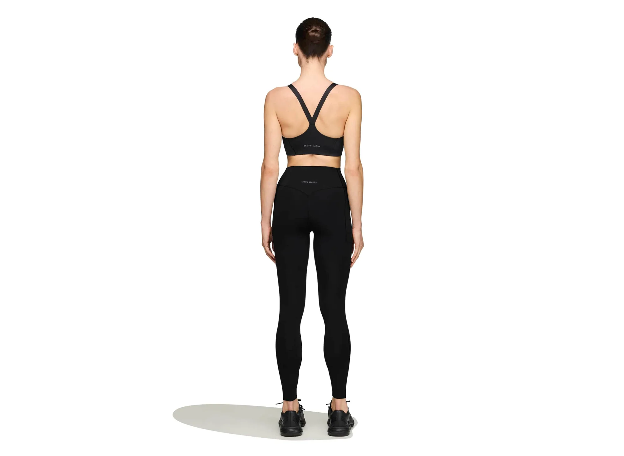 Women's Adidas x Entire Studios Optime Training Bra in Black - Image 3