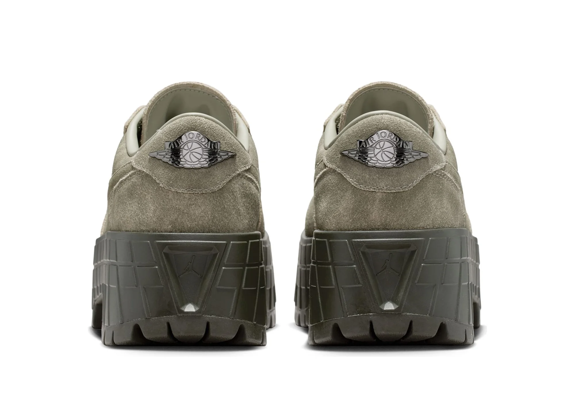 Women's Air Jordan 1 Brooklyn Low in Spruce Fog - Image 2