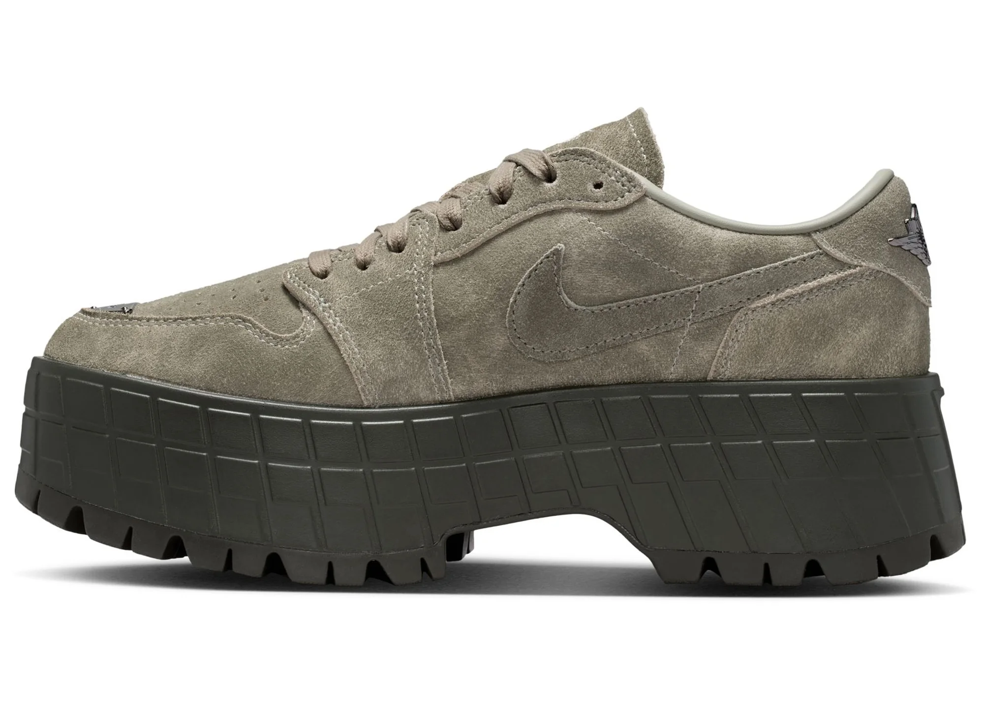 Women's Air Jordan 1 Brooklyn Low in Spruce Fog - Image 3
