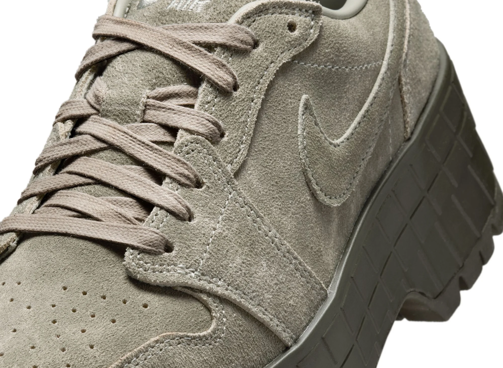 Women's Air Jordan 1 Brooklyn Low in Spruce Fog - Image 6