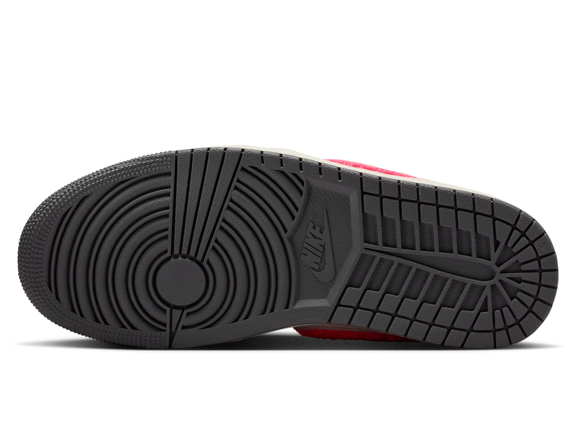 Women's Air Jordan 1 Low in Light Graphite / Hot Punch - Image 5