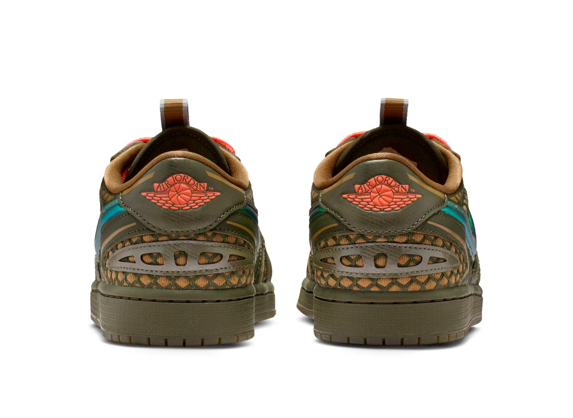 Women's Air Jordan 1 Low "Method of Make" V3 in Brown Kelp - Image 2