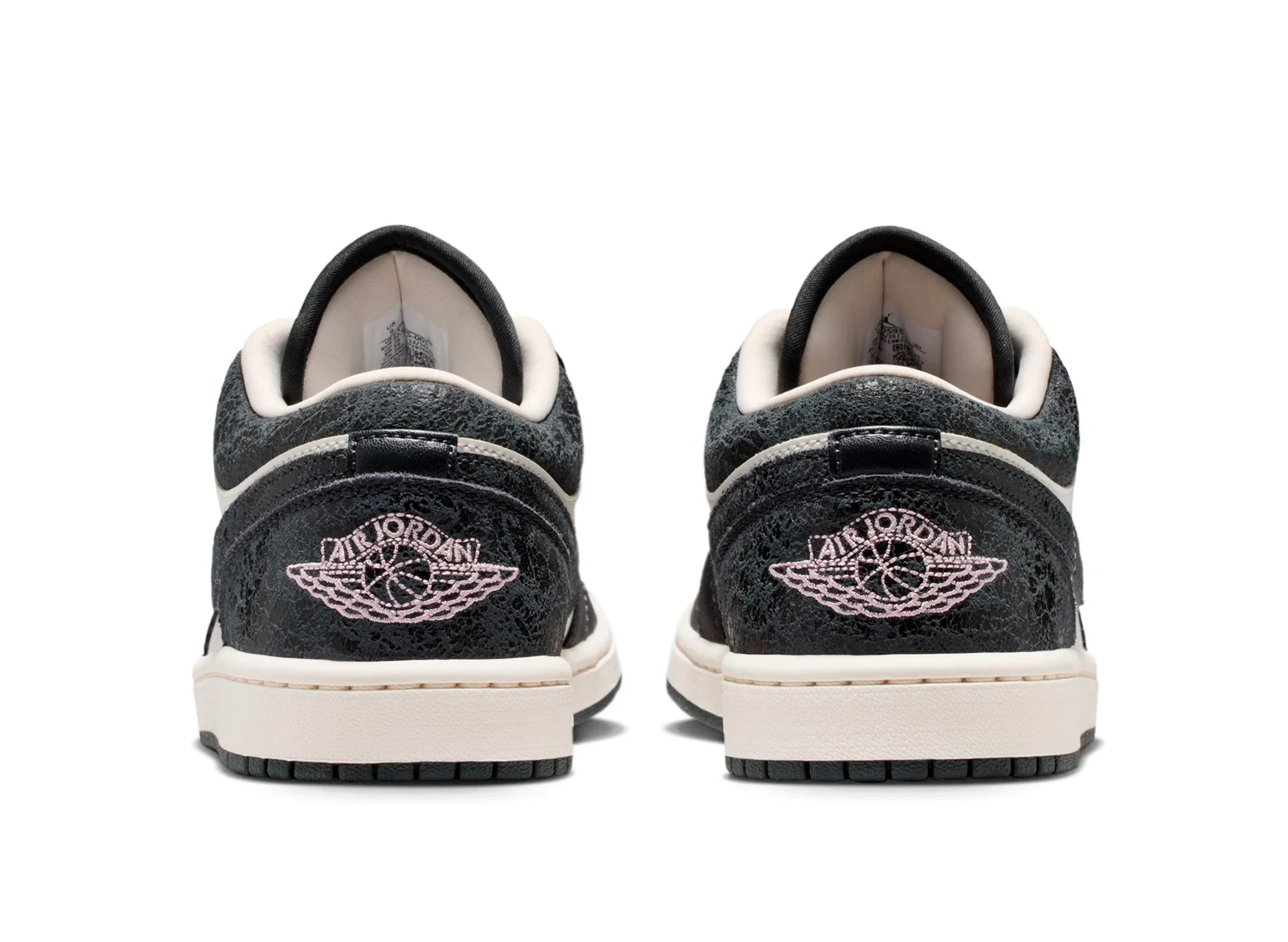 Women's Air Jordan 1 Low SE in Anthracite / Iced Carmine - Image 2