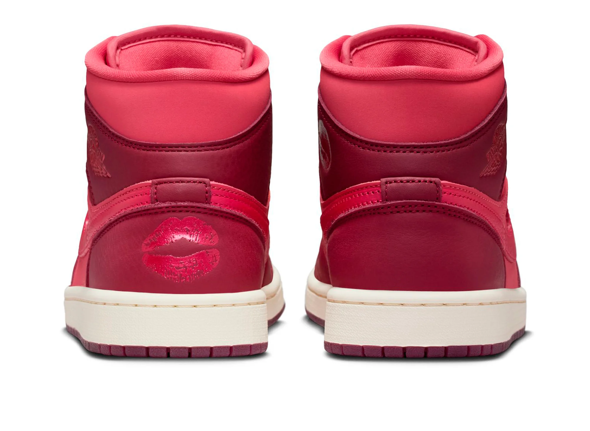 Women's Air Jordan 1 Mid SE in Team Red - Image 2