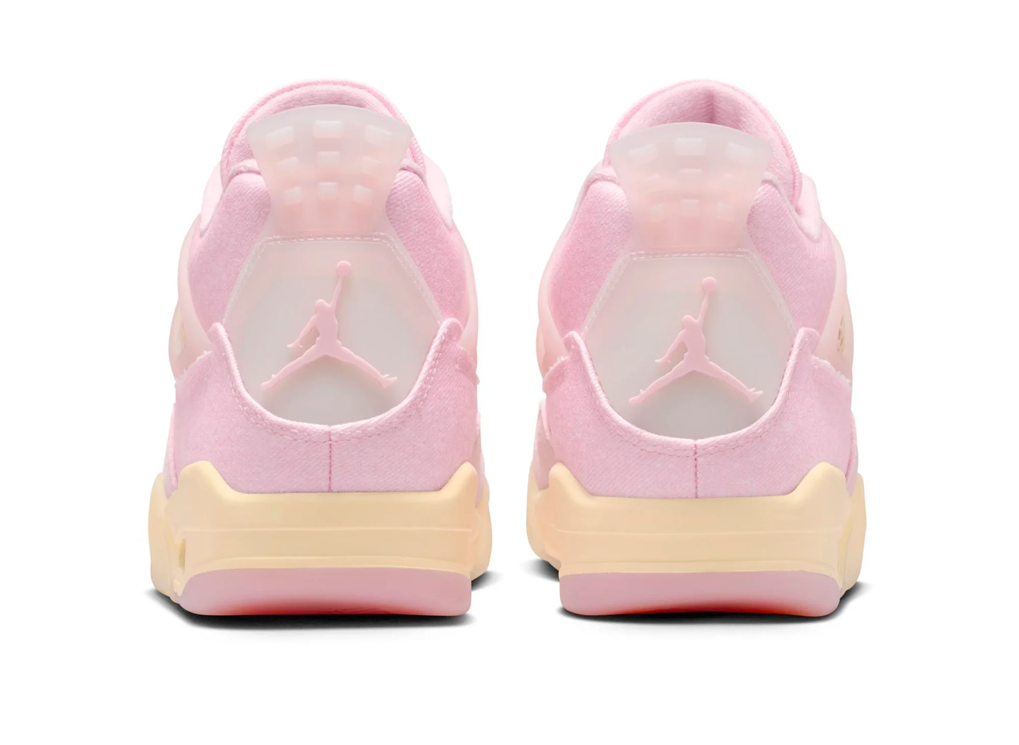 Women's Air Jordan 4 Retro Tex in Pearl Pink / Iced Carmine - Image 2