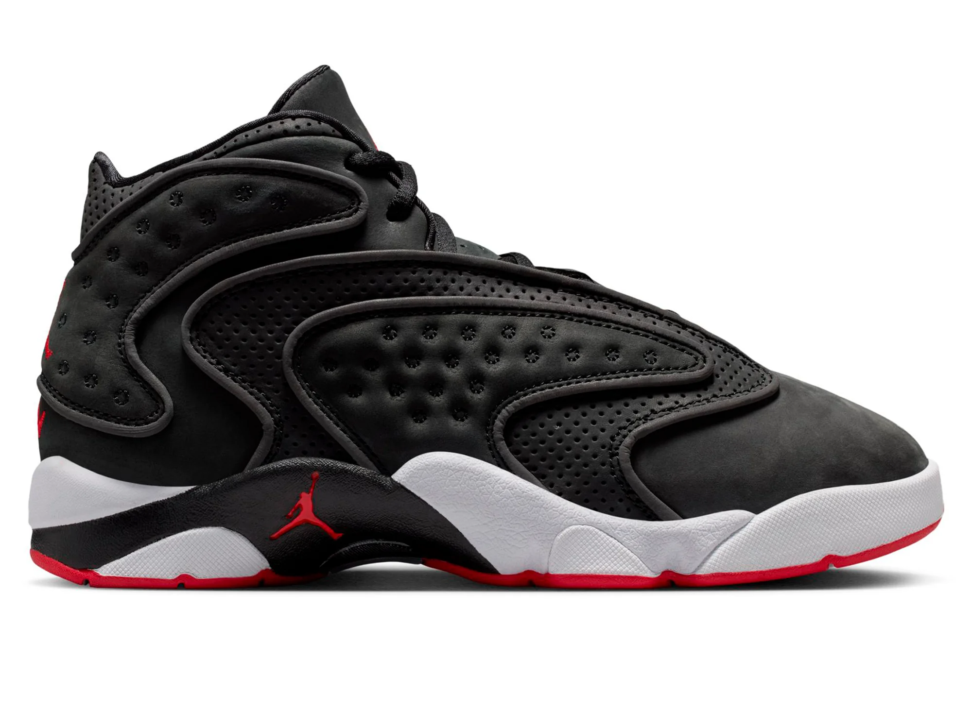 Women's Air Jordan OG in Black / University Red