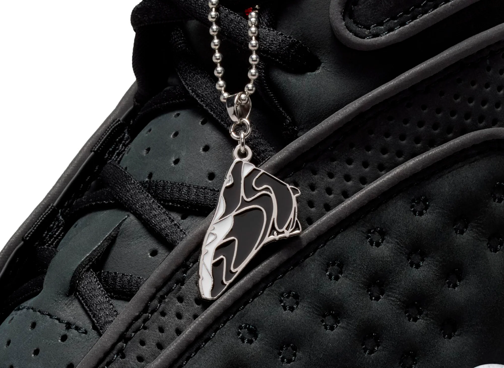 Women's Air Jordan OG in Black / University Red - Image 7