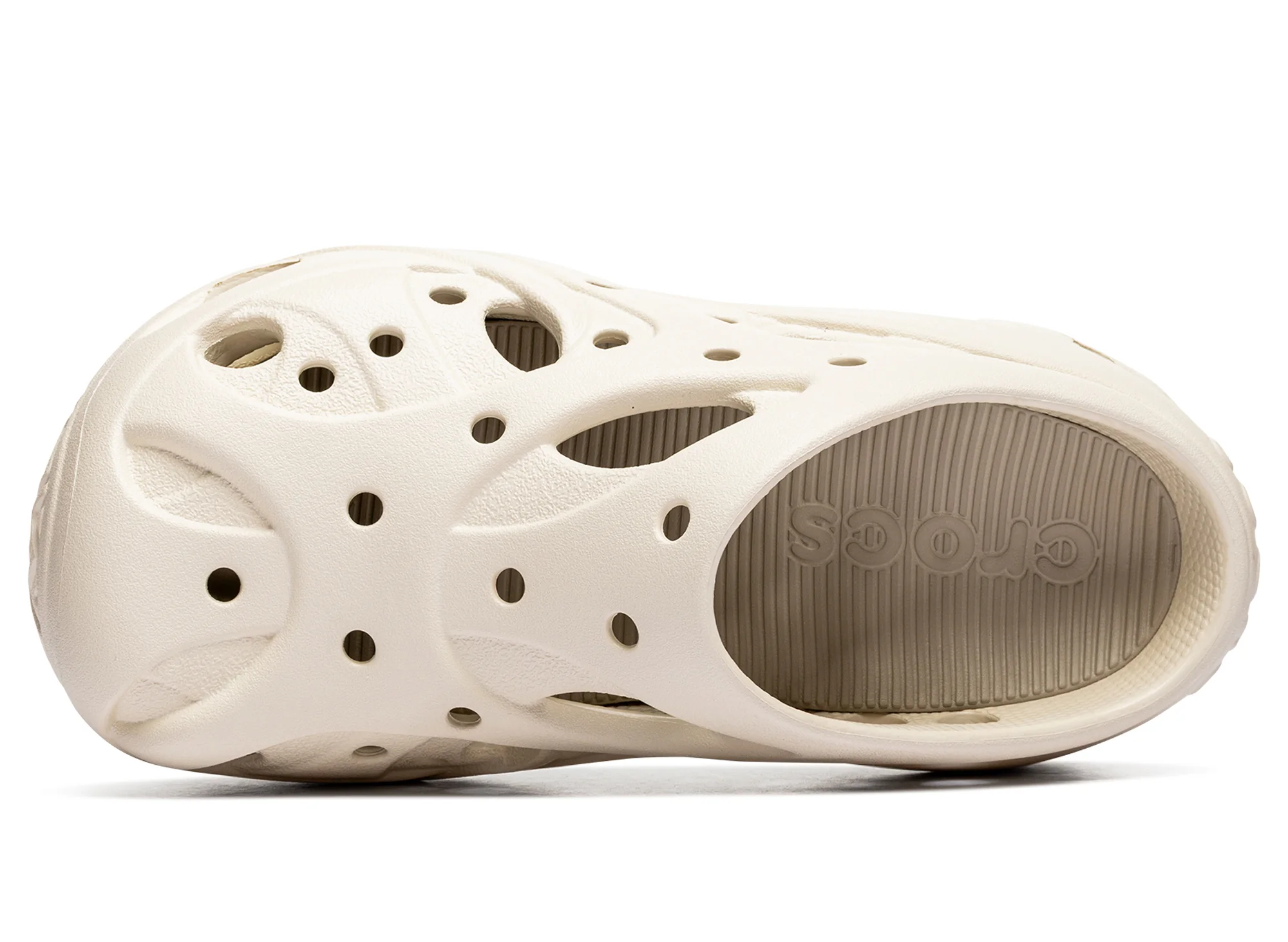 Women's Crocs Caged Clog in Summit White - Image 4