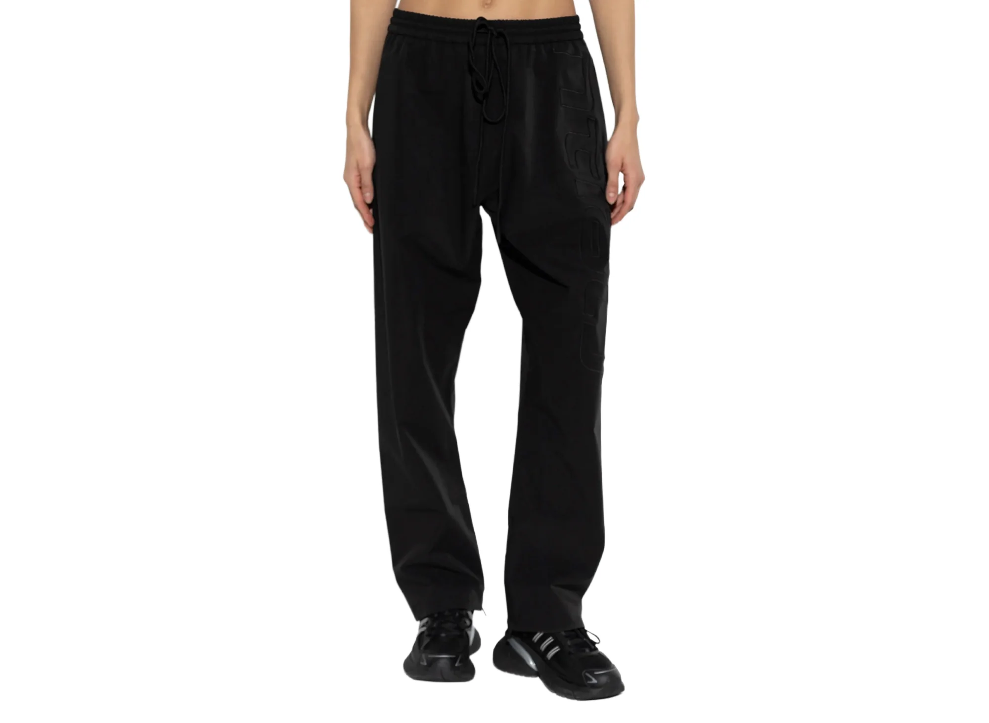 Women's Fear of God Essentials Active Trace Track Pant 'Vintage Black' - Image 2