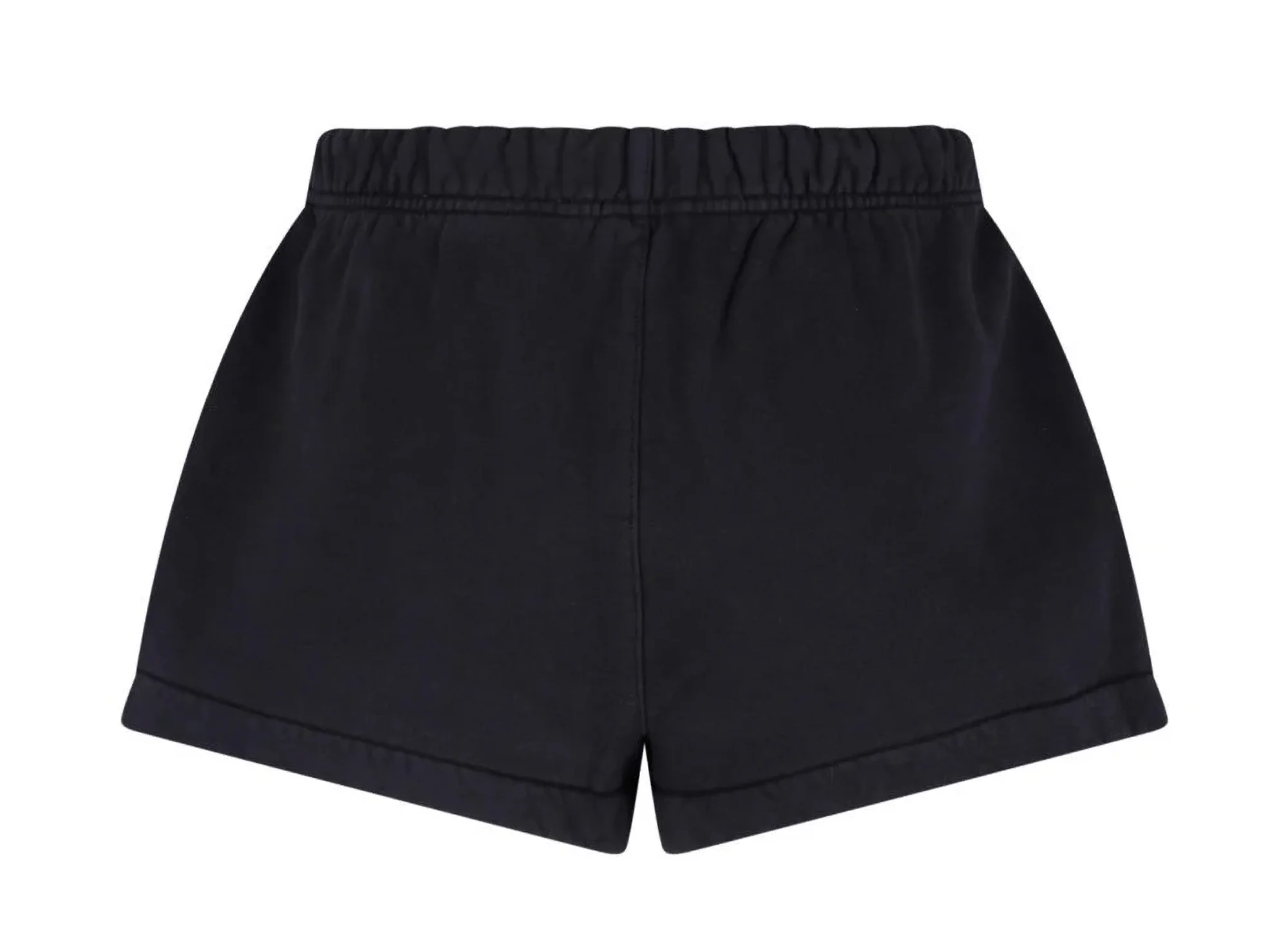 Women's Fear of God Essentials Signature Running Shorts 'Faded Black' - Image 2