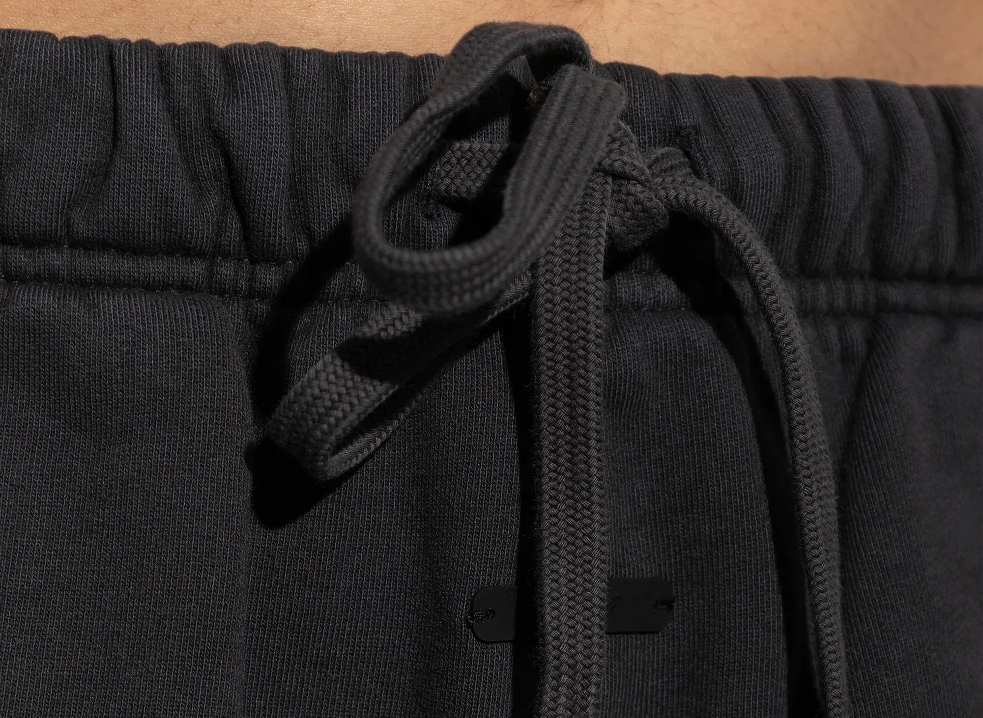 Women's Fear of God Essentials Signature Running Shorts 'Faded Black' - Image 6
