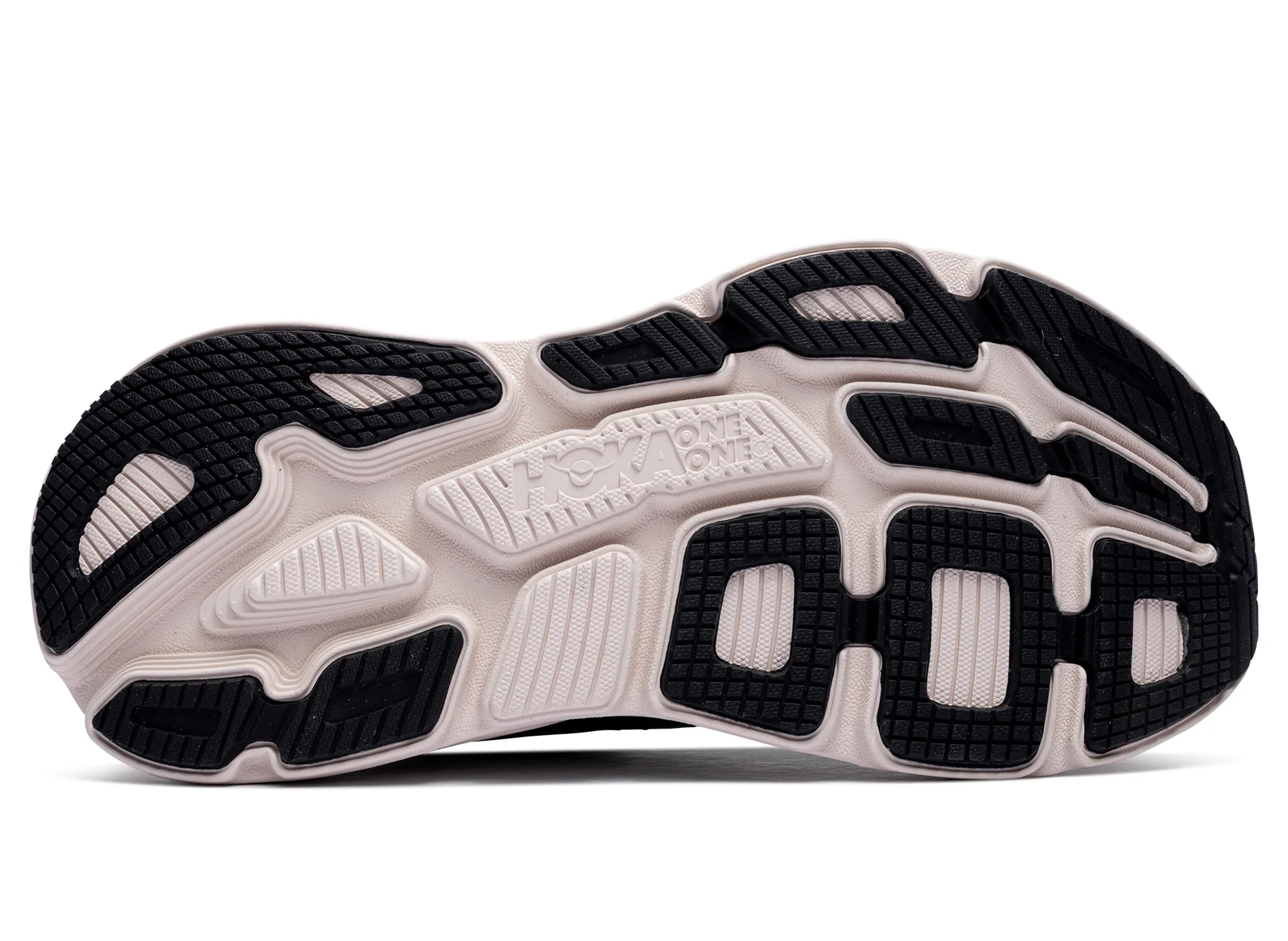Women's Hoka Bondi 7 'Black / Rose Cream' - Image 5
