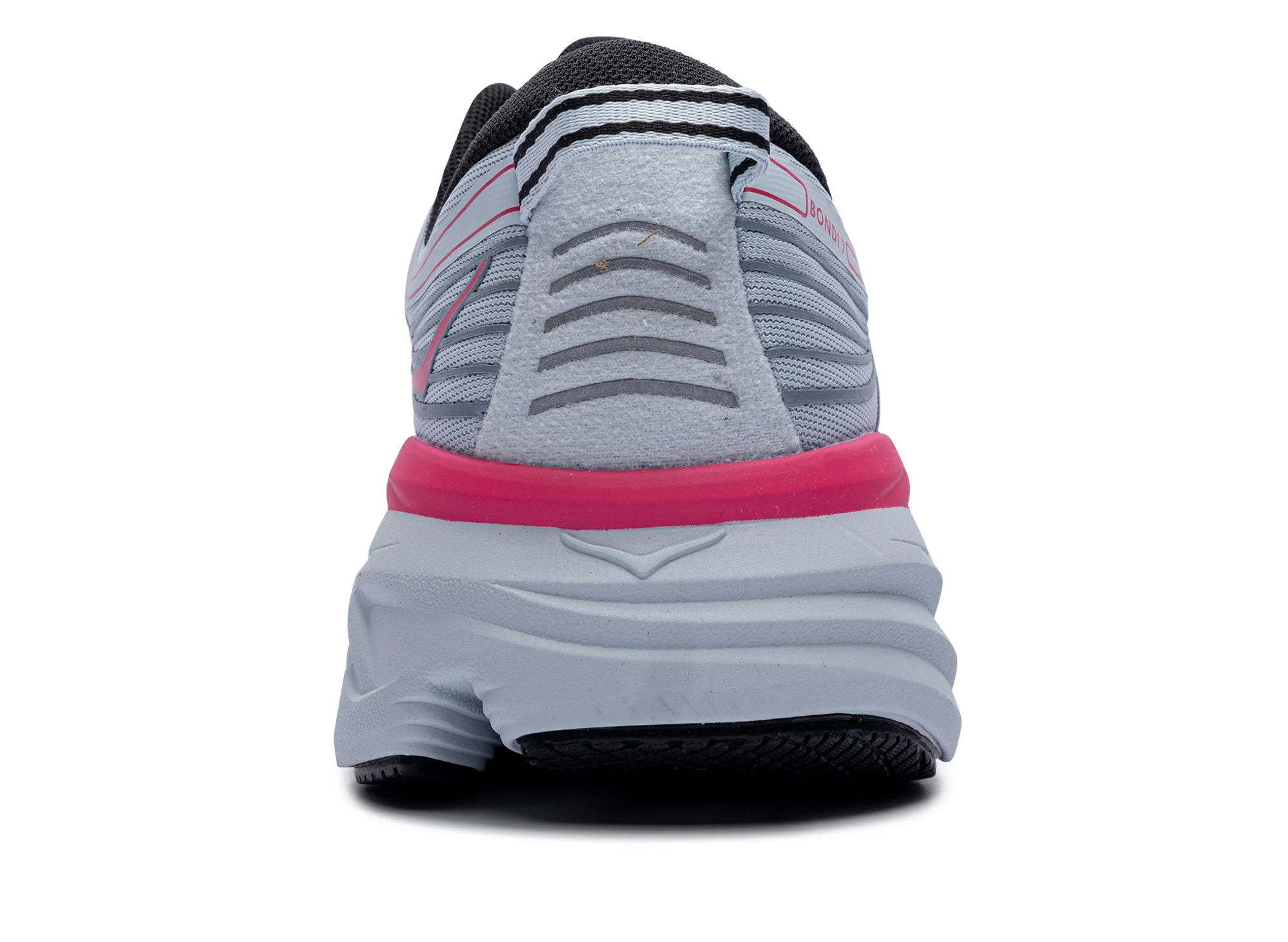 Women's Hoka Bondi 7 'Mineral Blue / Rhubarb' - Image 2