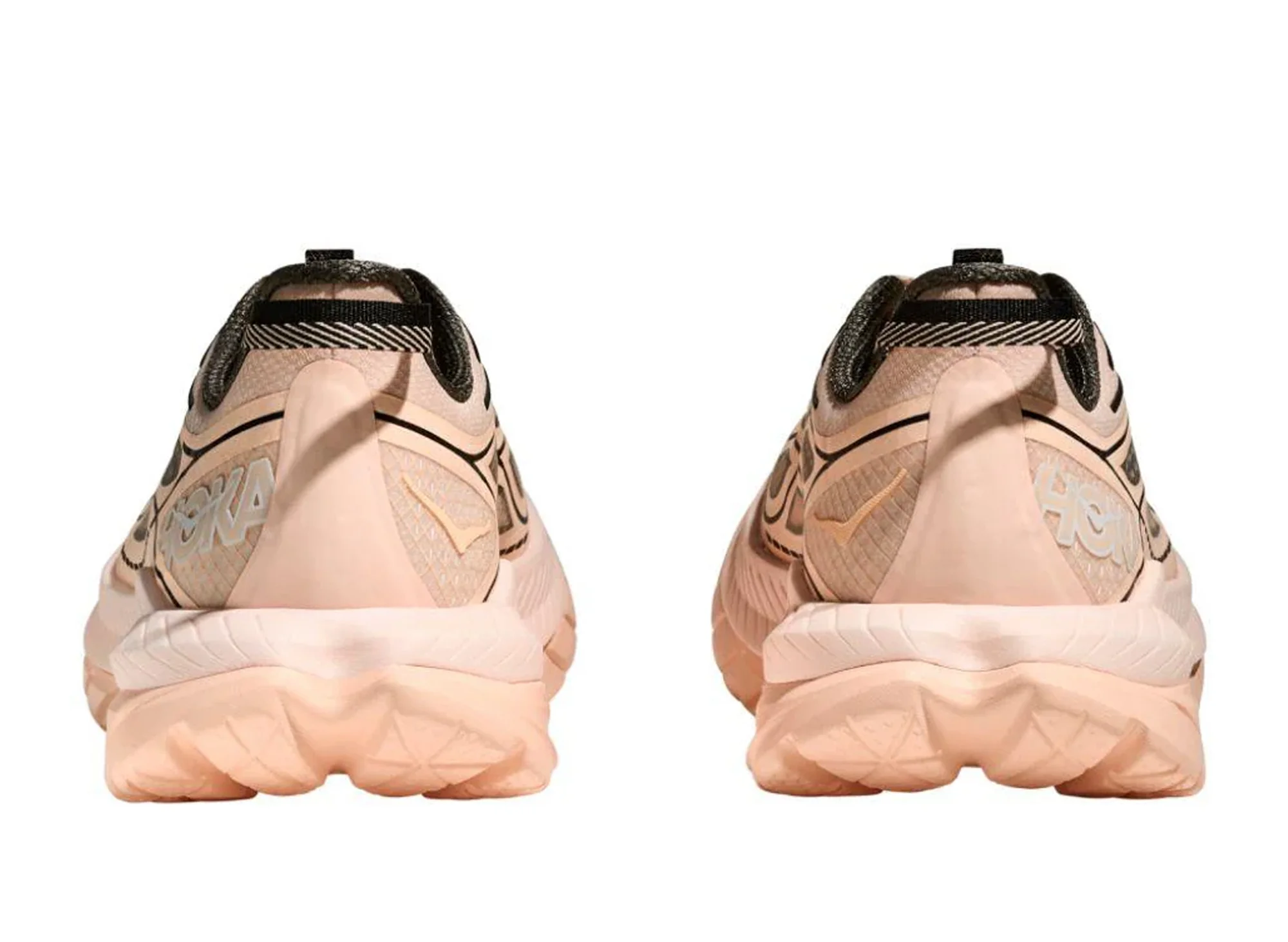 Women's Hoka Mach Remastered 'Tangerine Glow / Asphalt Grey' - Image 2