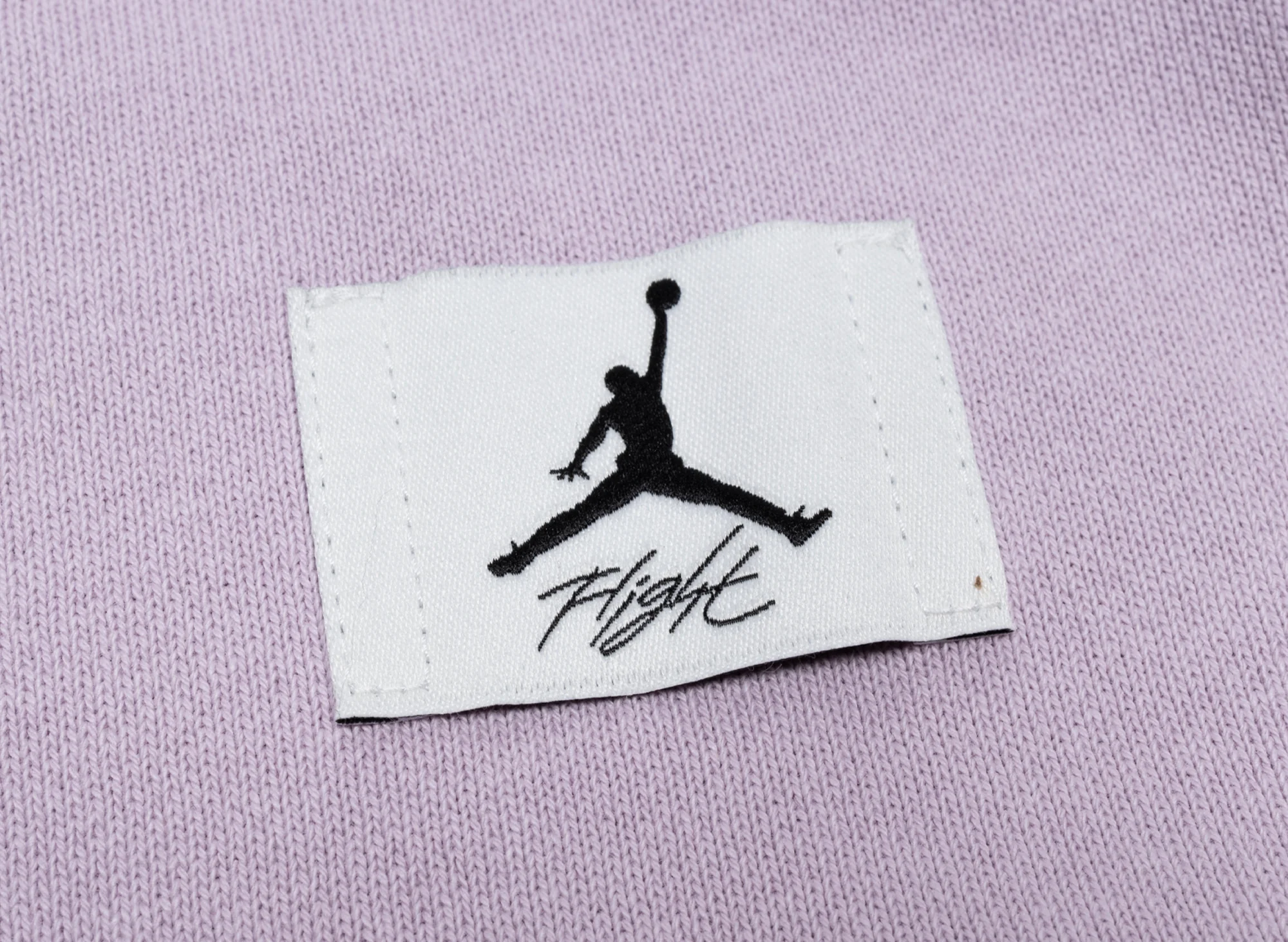 Women's Jordan Flight Fleece Crewneck in Iced Lilac - Image 2