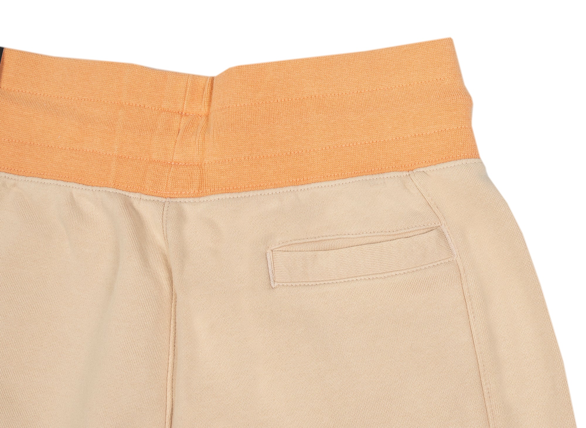 Women's Jordan Flight Fleece Shorts in Apricot / Biege - Image 2