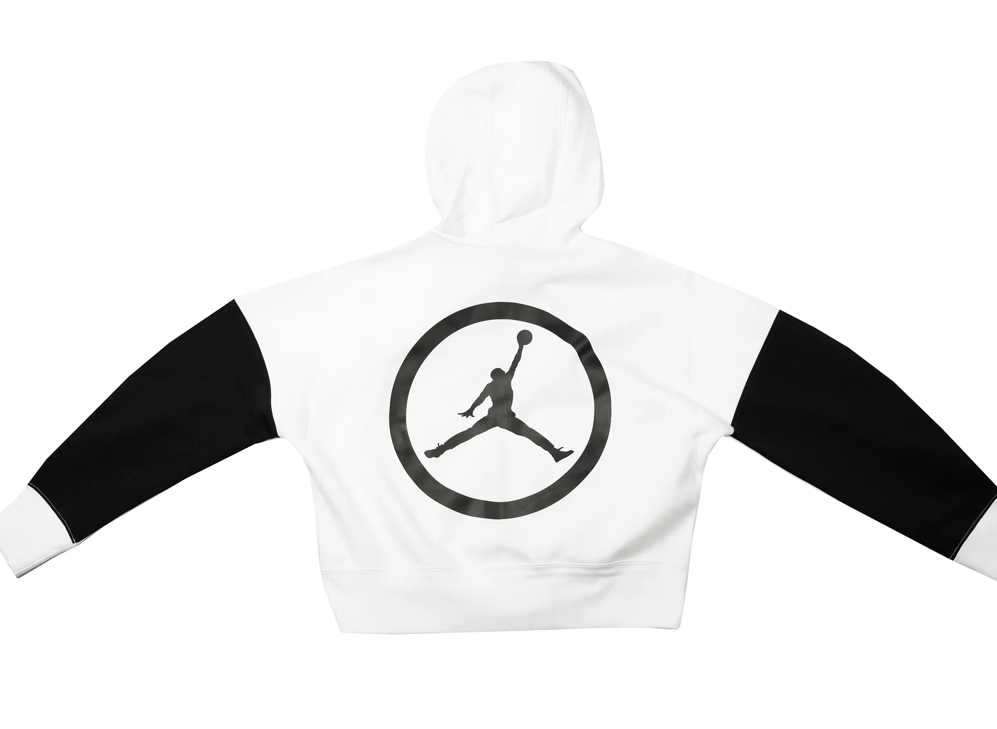 Women's Jordan Lightweight Fleece Top in White - Image 3