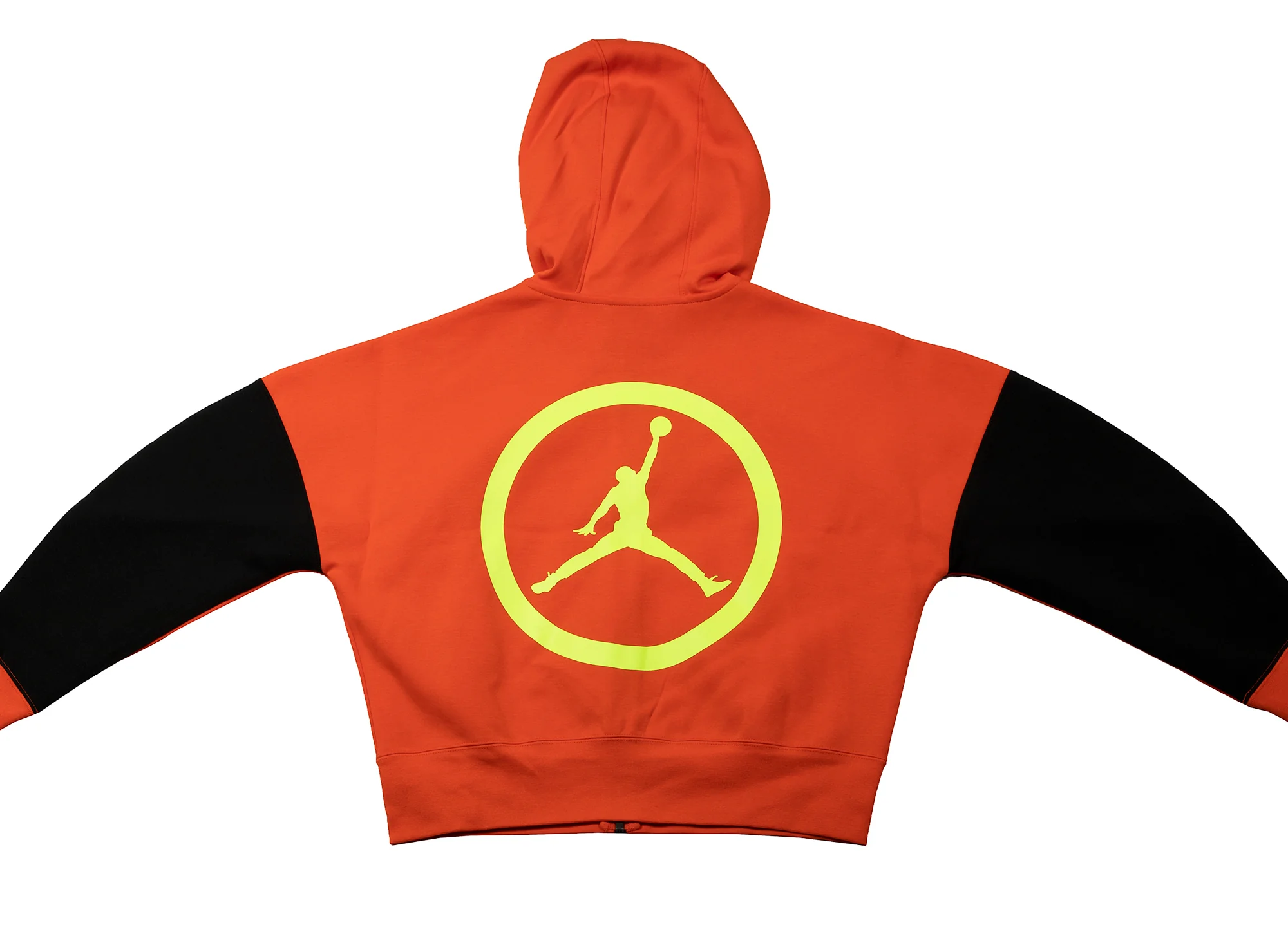 Women's Jordan Lightweight Fleece Top in Orange - Image 3