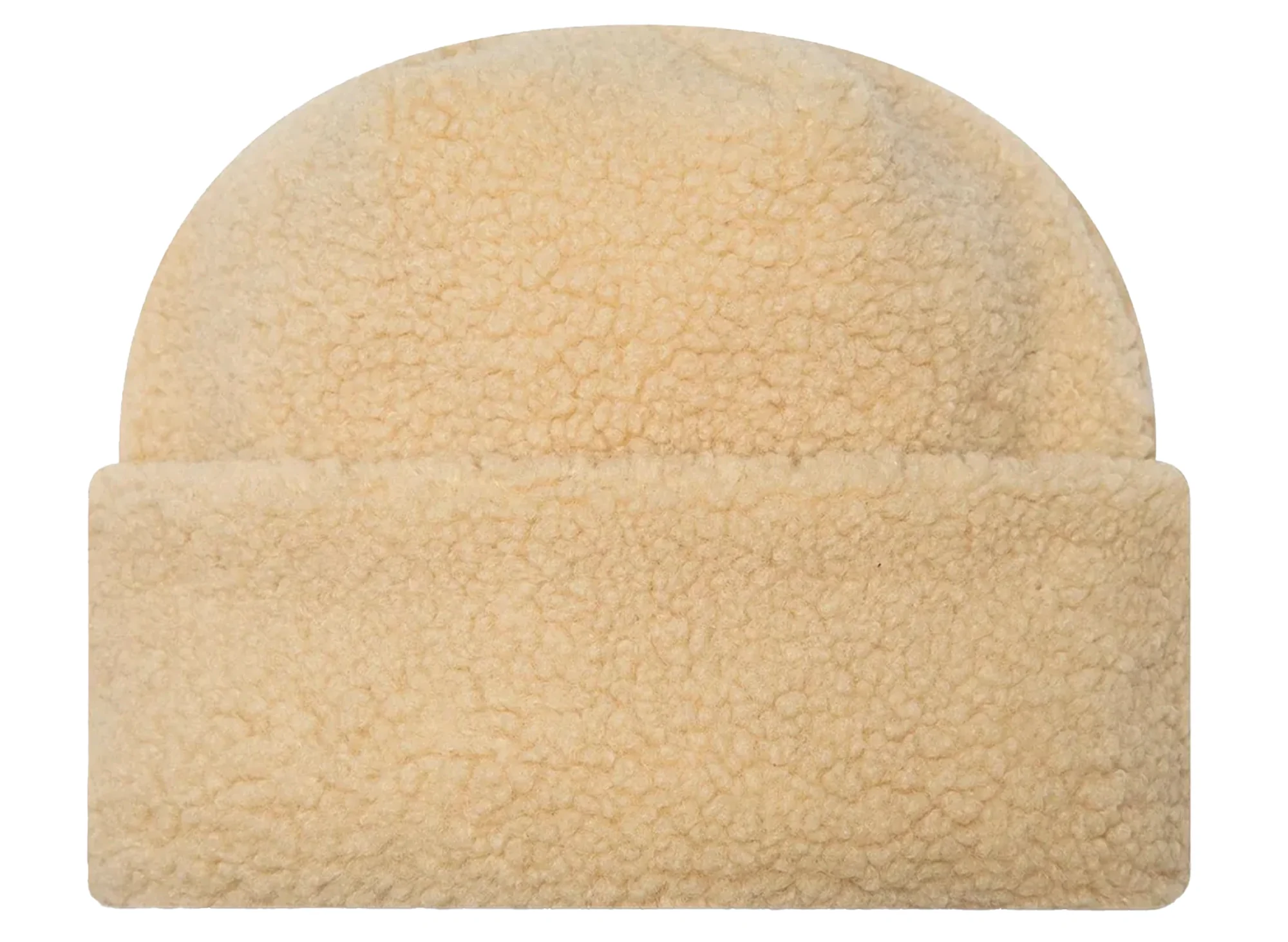 Women's New Era New York Yankees Borg Beanie in Cream - Image 2