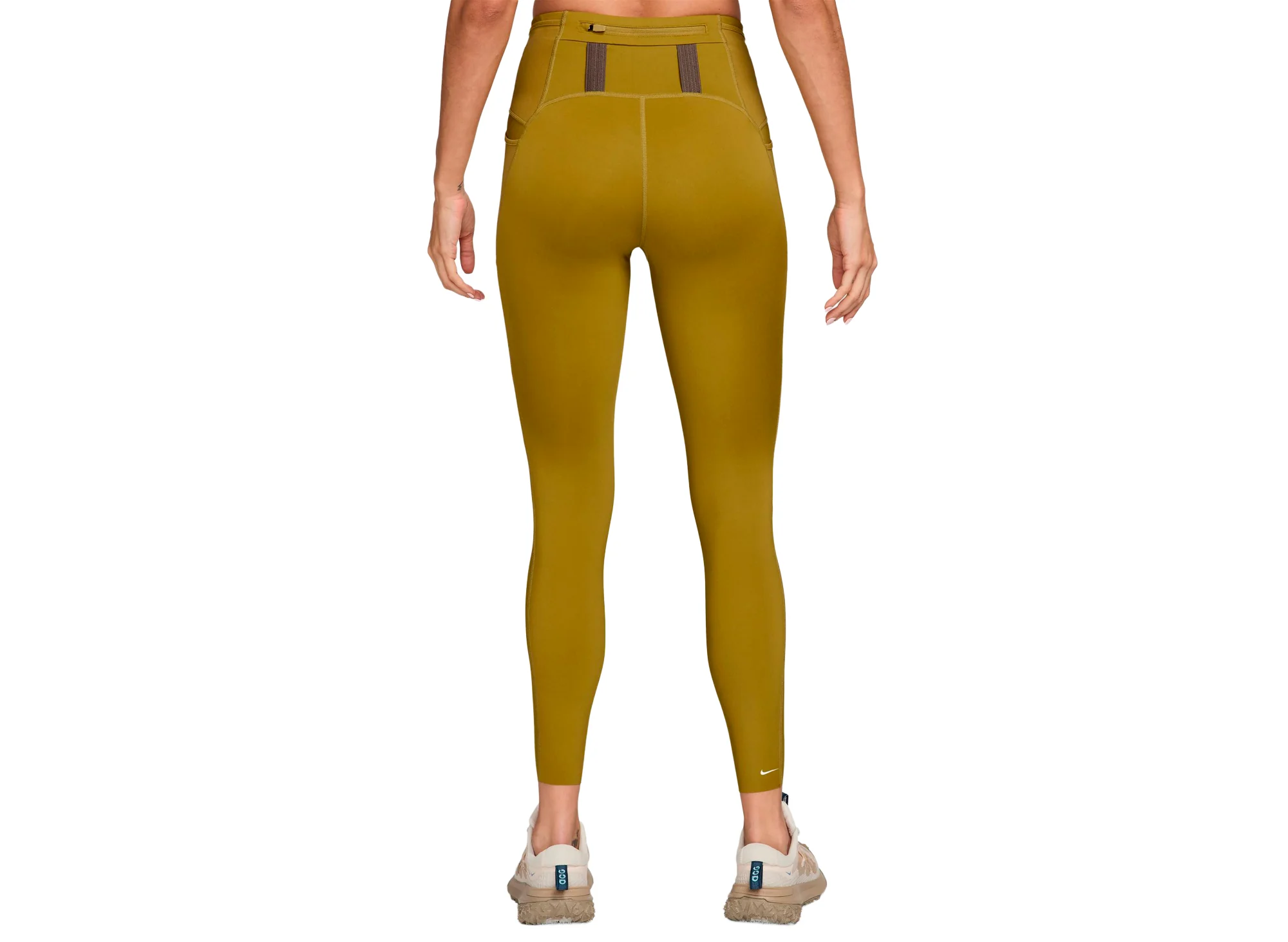 Women's Nike ACG Dri-FIT High-Wasted 7/8 Trail Leggings in Peat Moss - Image 3