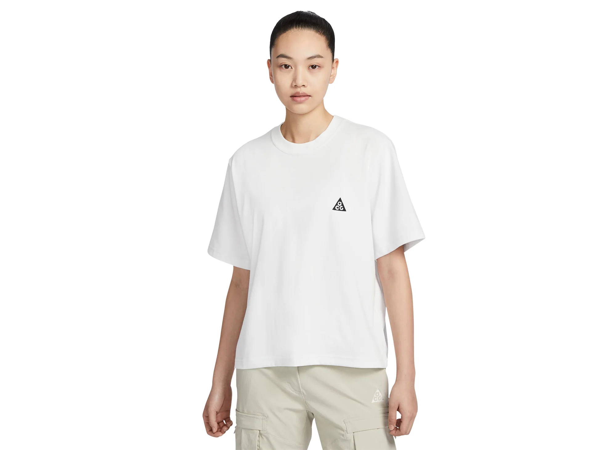 Women's Nike ACG Short-Sleeve T-Shirt in Summit White - Image 2
