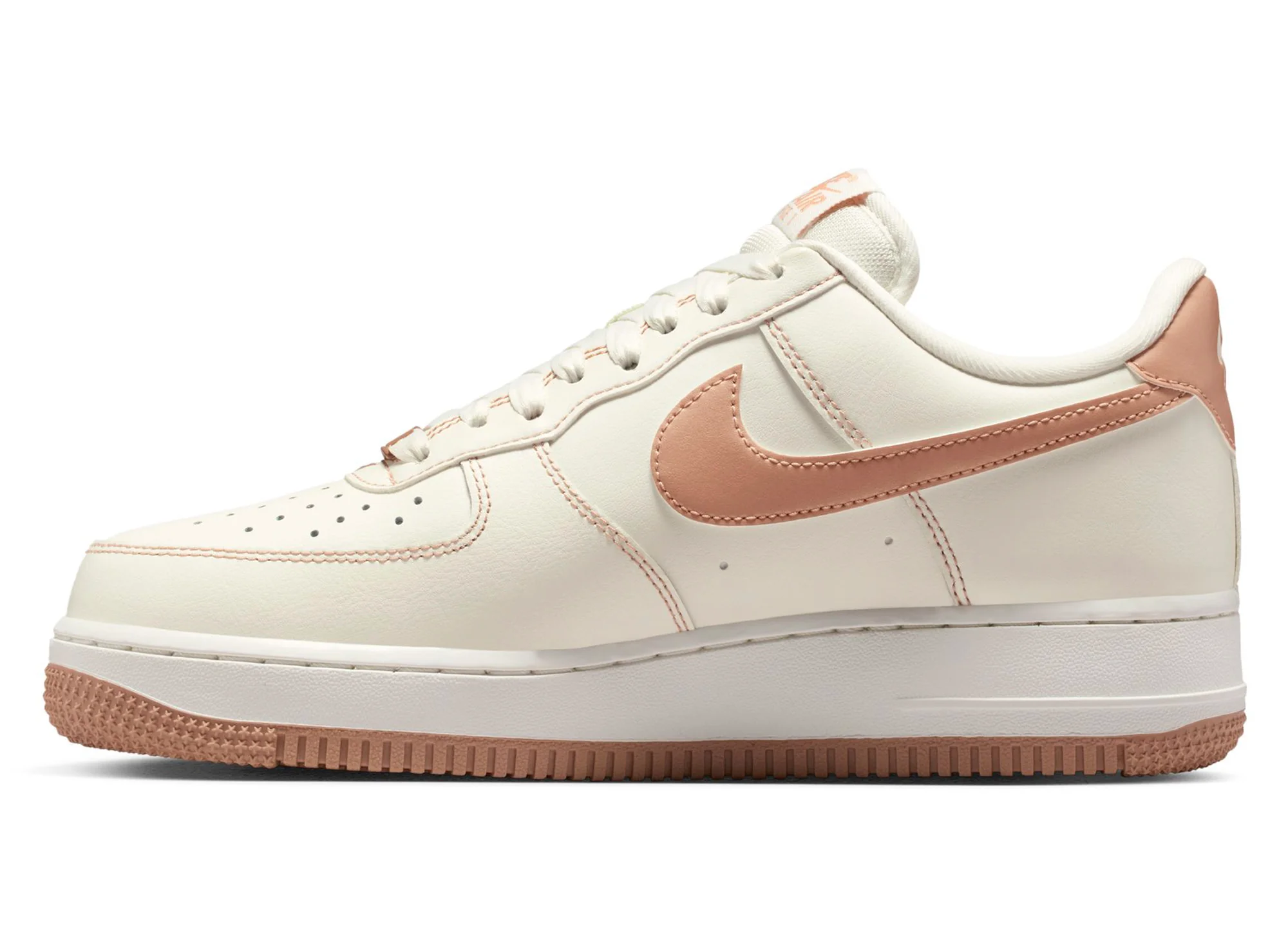 Women's Nike Air Force 1 '07 in Sail / Rose Gold - Image 3