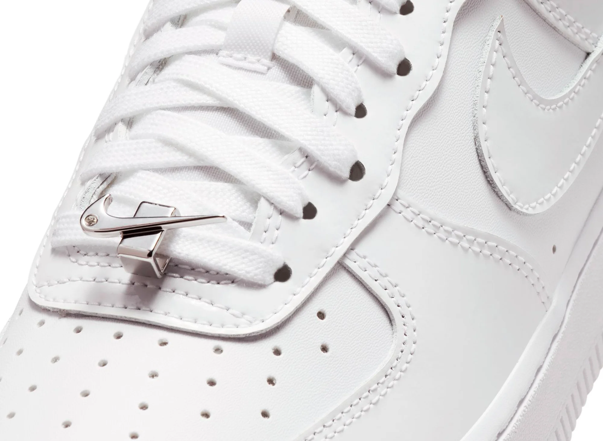 Women's Nike Air Force 1 '07 in White - Image 6