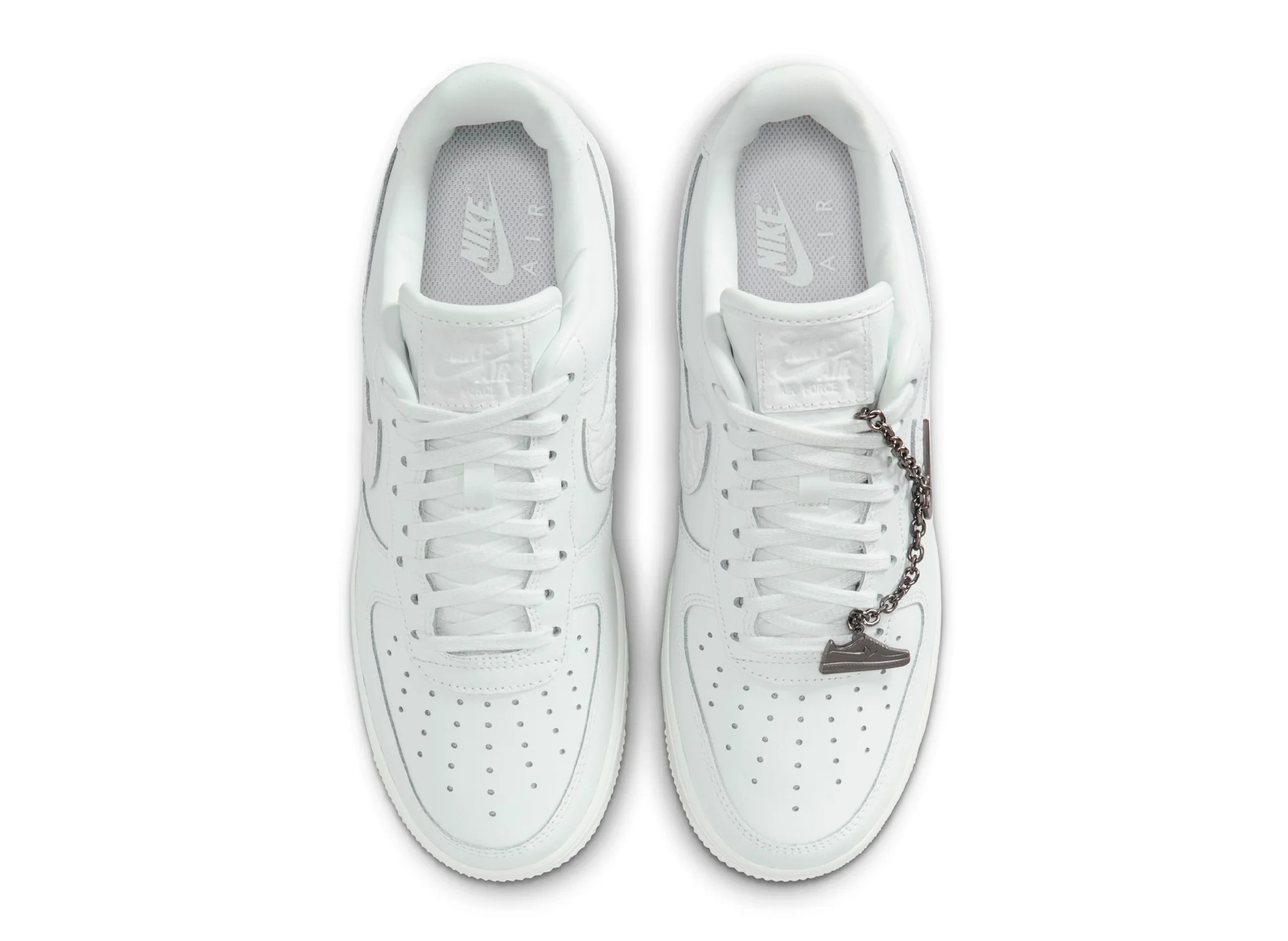 Women's Nike Air Force 1 '07 Low in Summit White - Image 4