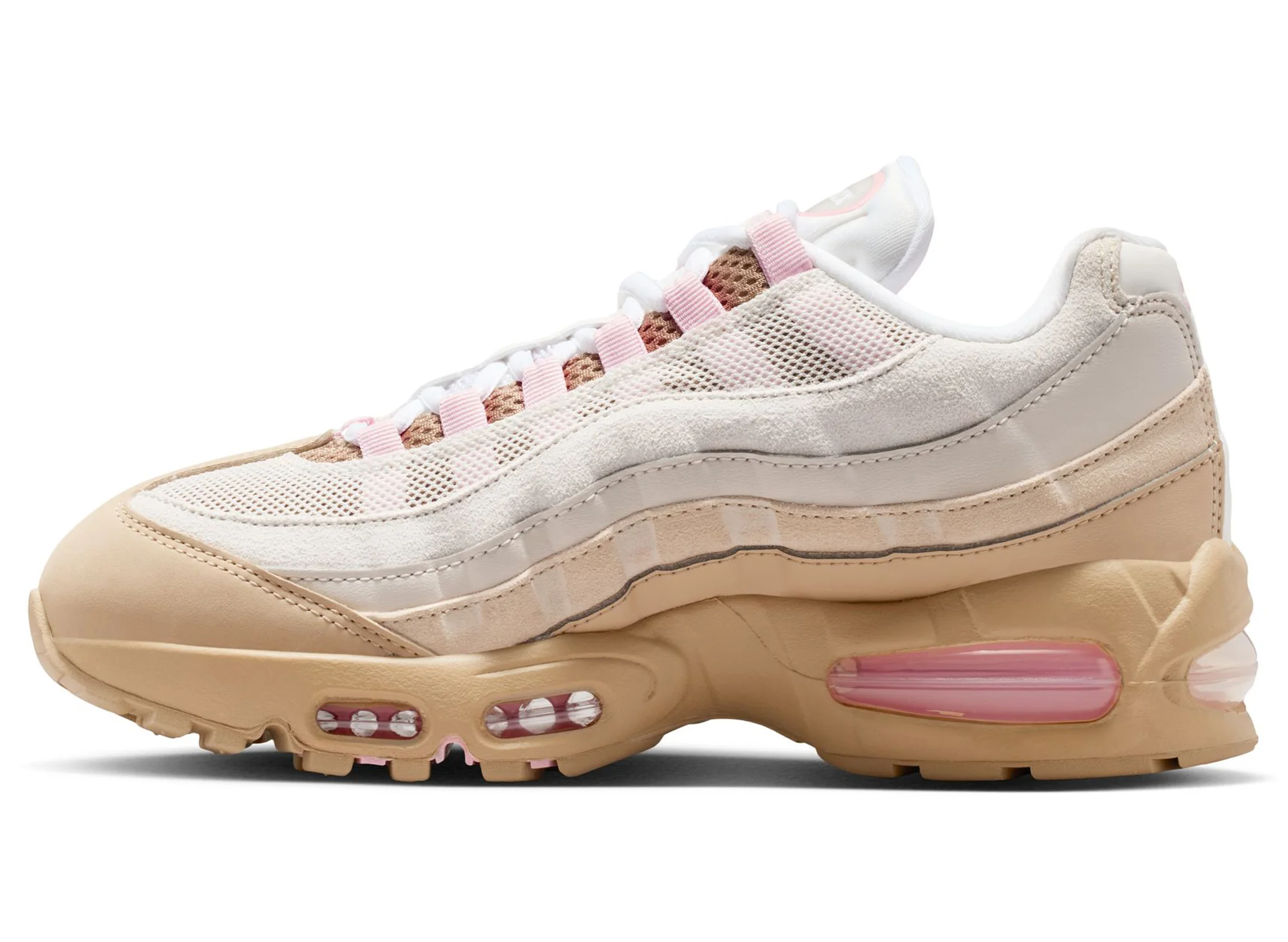 Women's Nike Air Max 95 Big Bubble in British Khaki - Image 3