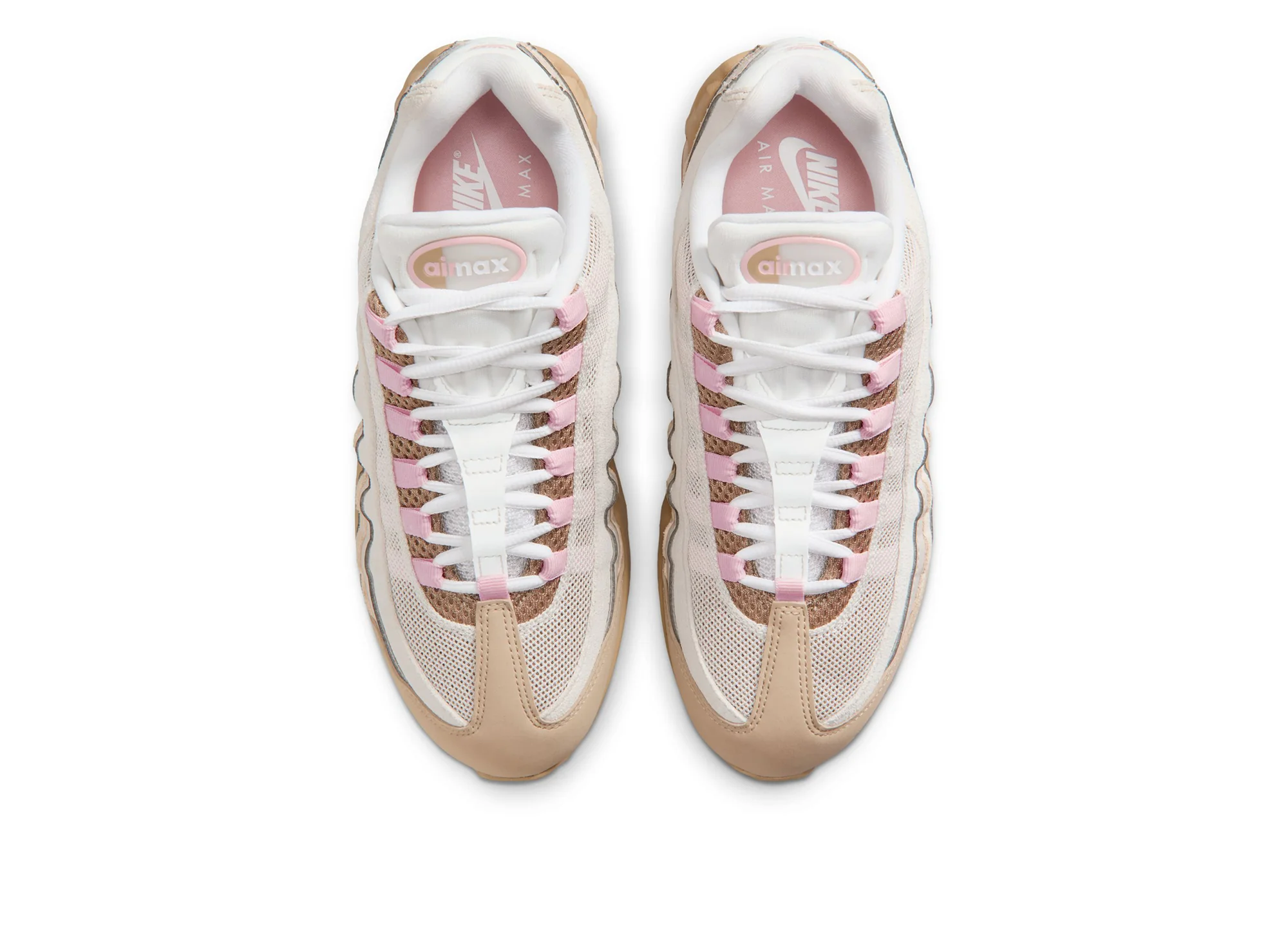 Women's Nike Air Max 95 Big Bubble in British Khaki - Image 4