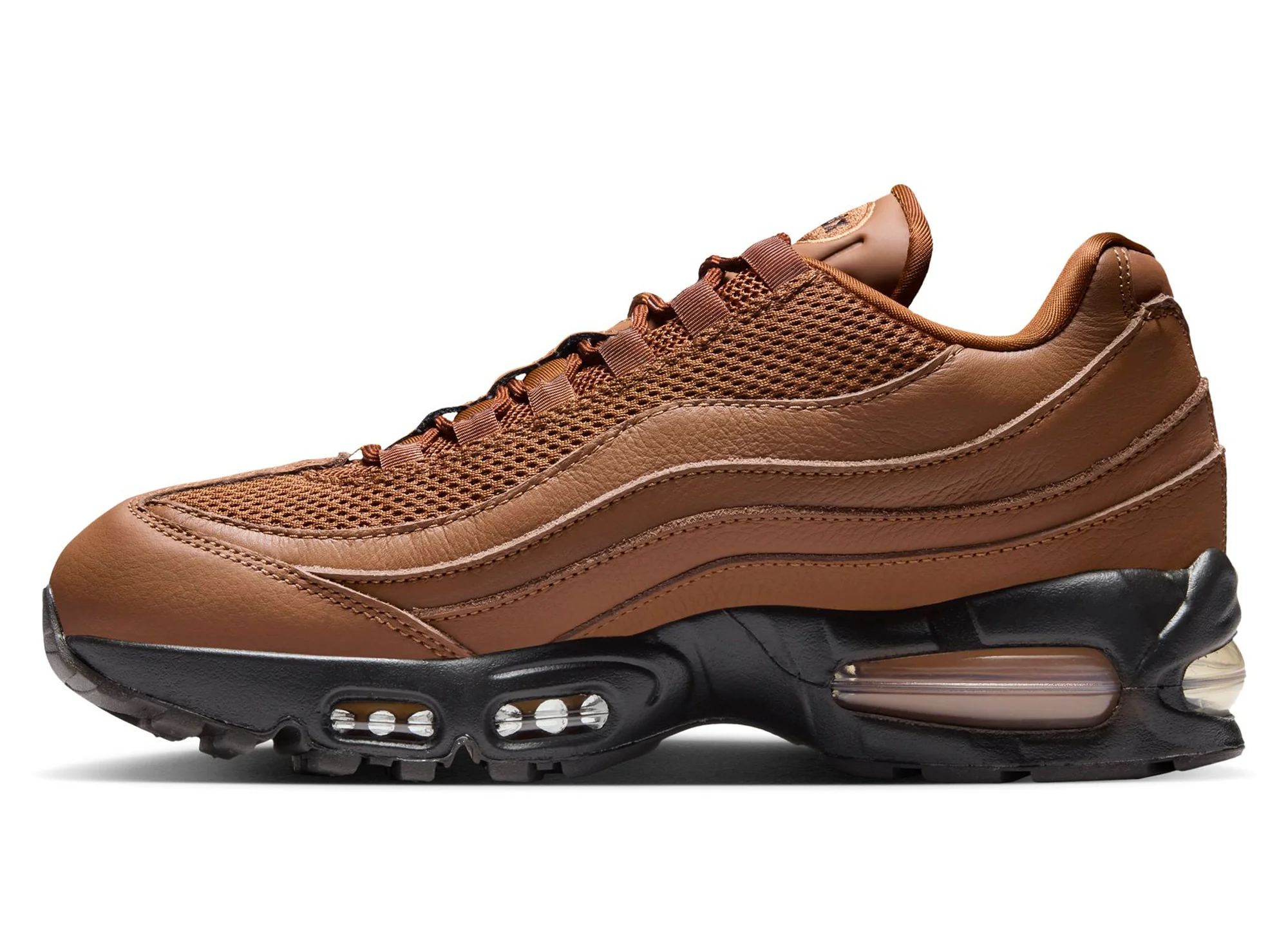 Women's Nike Air Max 95 Big Bubble in Light British Tan - Image 3