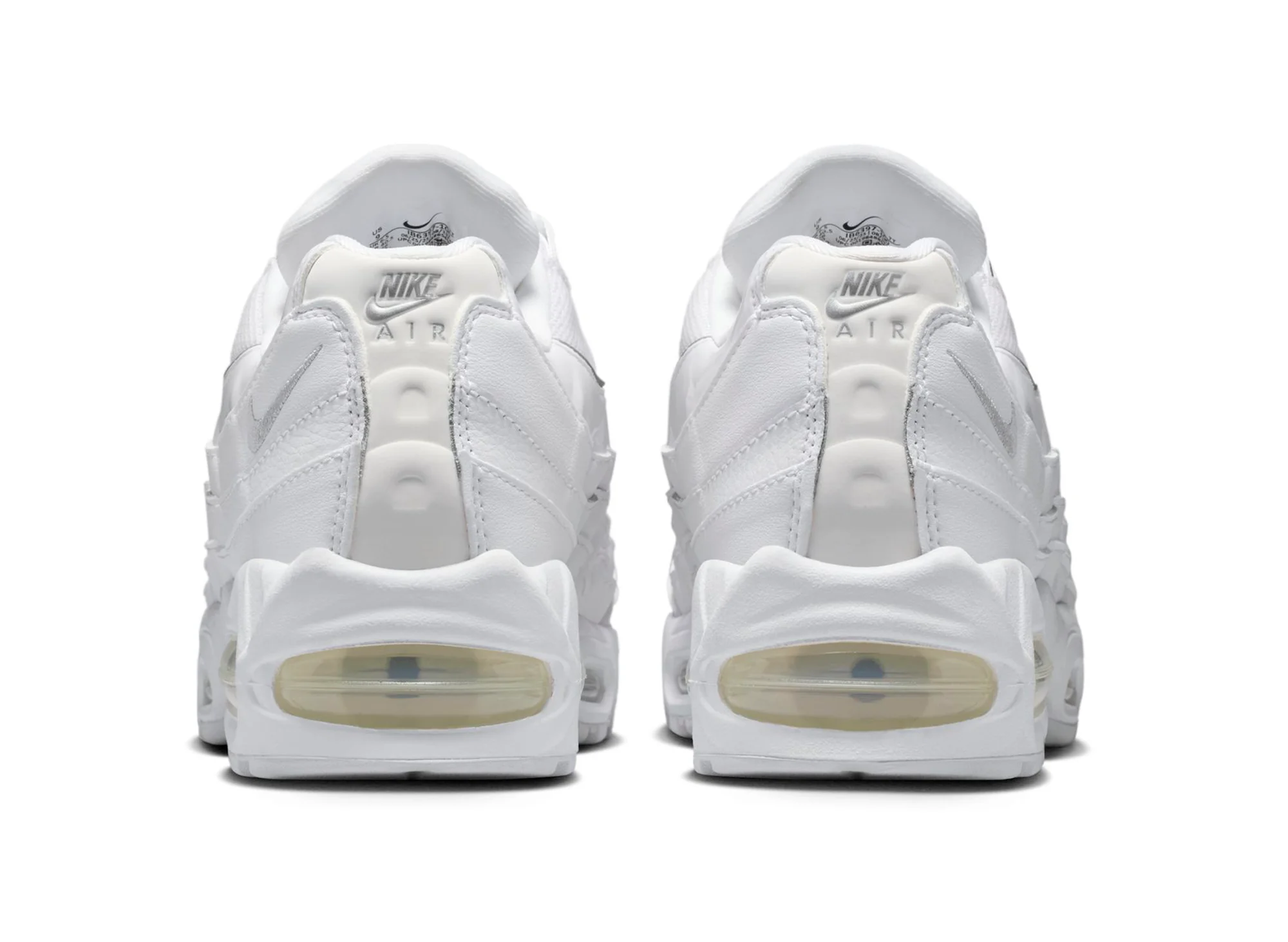 Women's Nike Air Max 95 Big Bubble Reflective in White - Image 2
