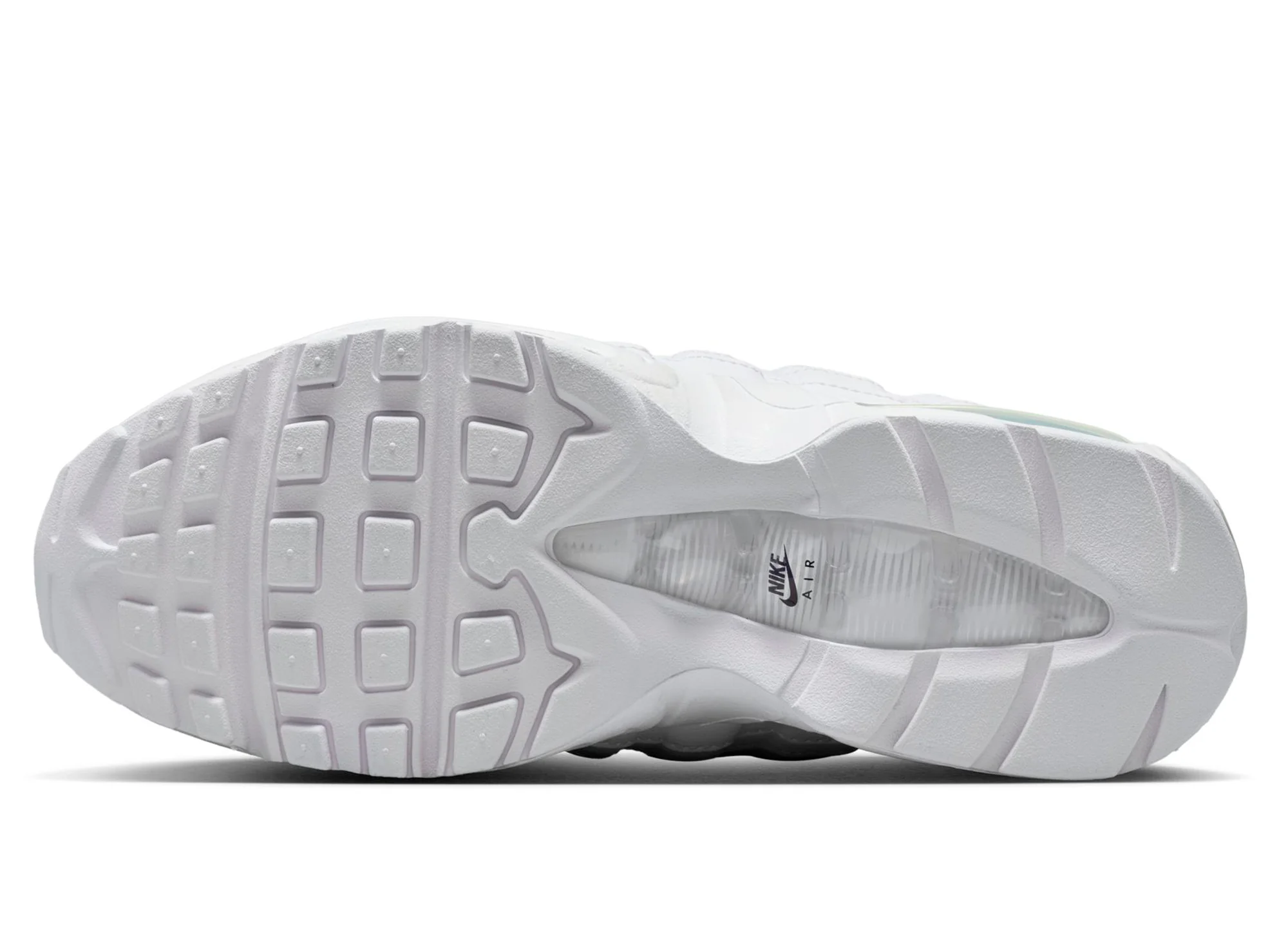 Women's Nike Air Max 95 Big Bubble Reflective in White - Image 5