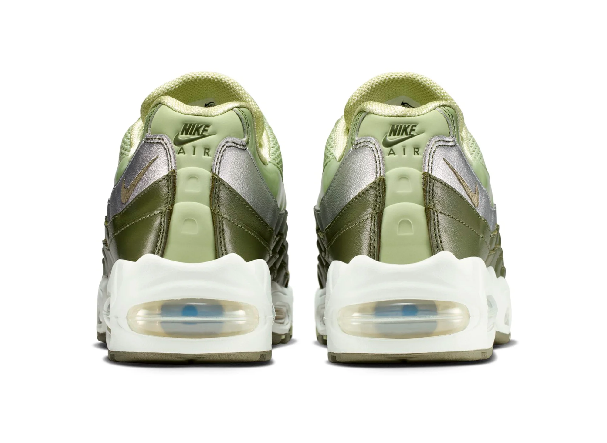 Women's Nike Air Max 95 Big Bubble SE in Olive Aura - Image 2