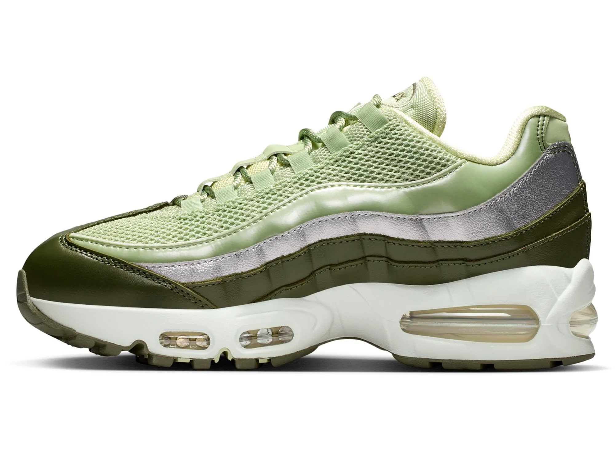 Women's Nike Air Max 95 Big Bubble SE in Olive Aura - Image 3