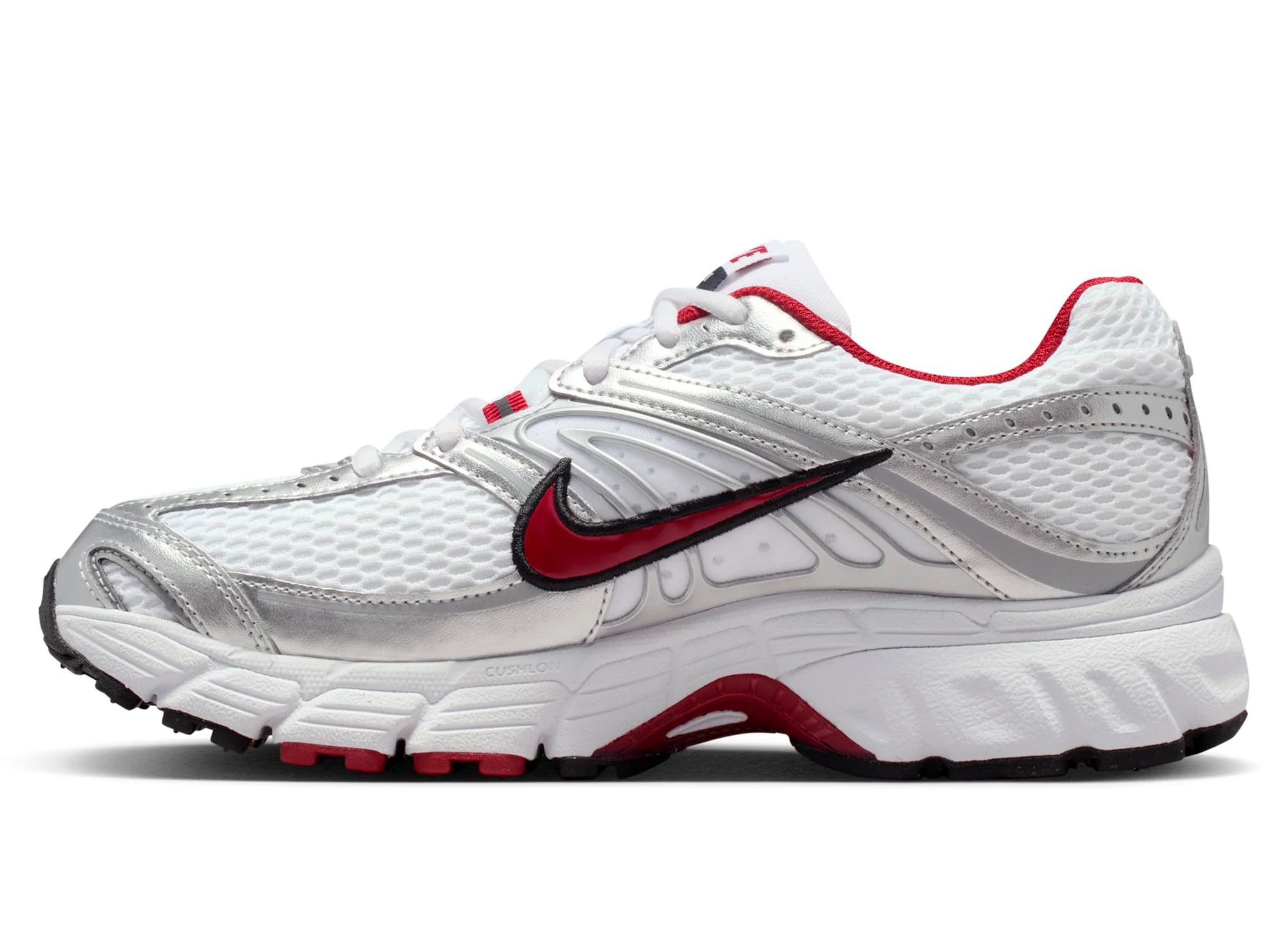 Women's Nike Air Max Moto 2K in White / Team Crimson - Image 3