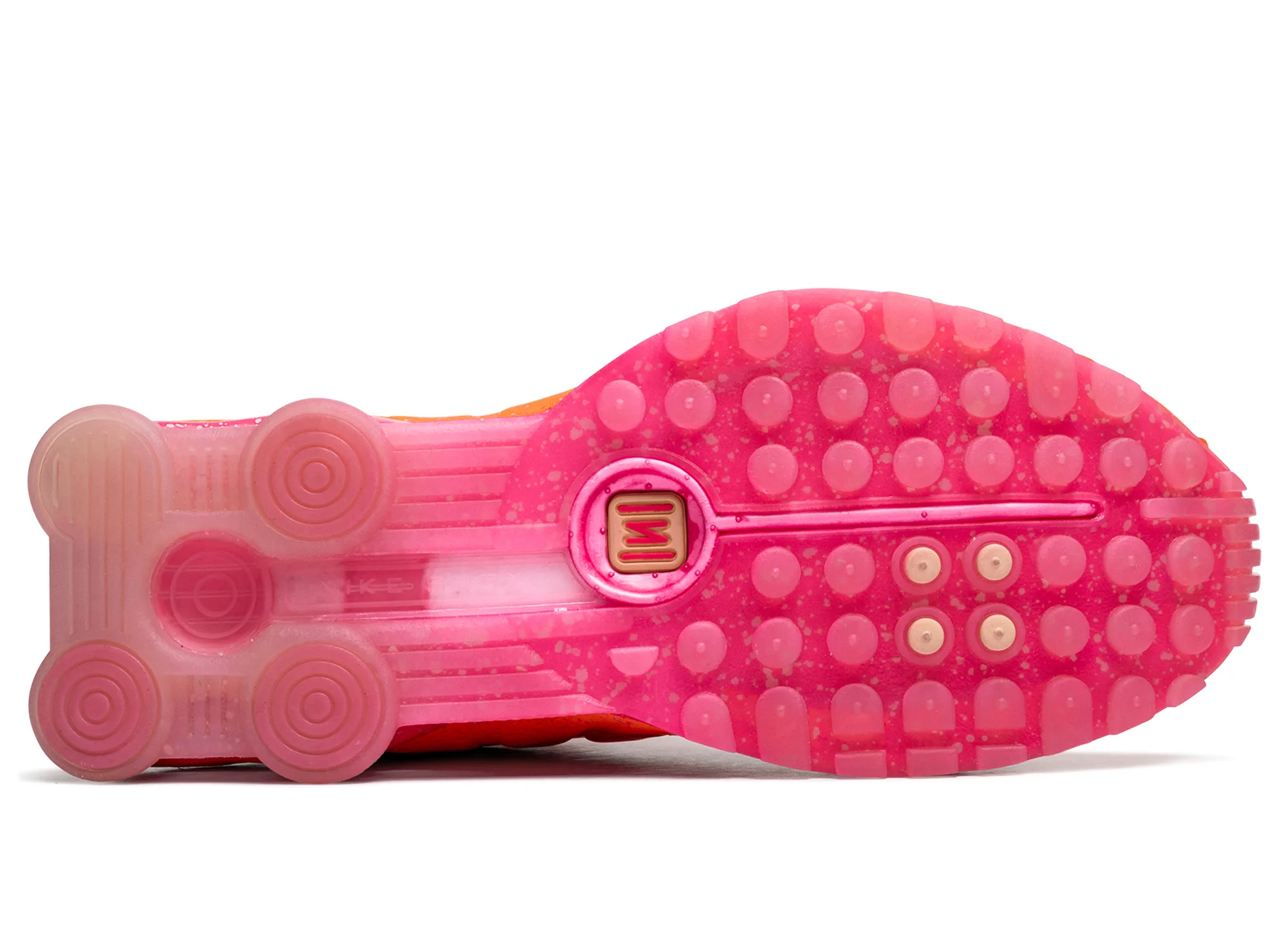 Women's Nike Shox R4 AB in Total Orange - Image 5