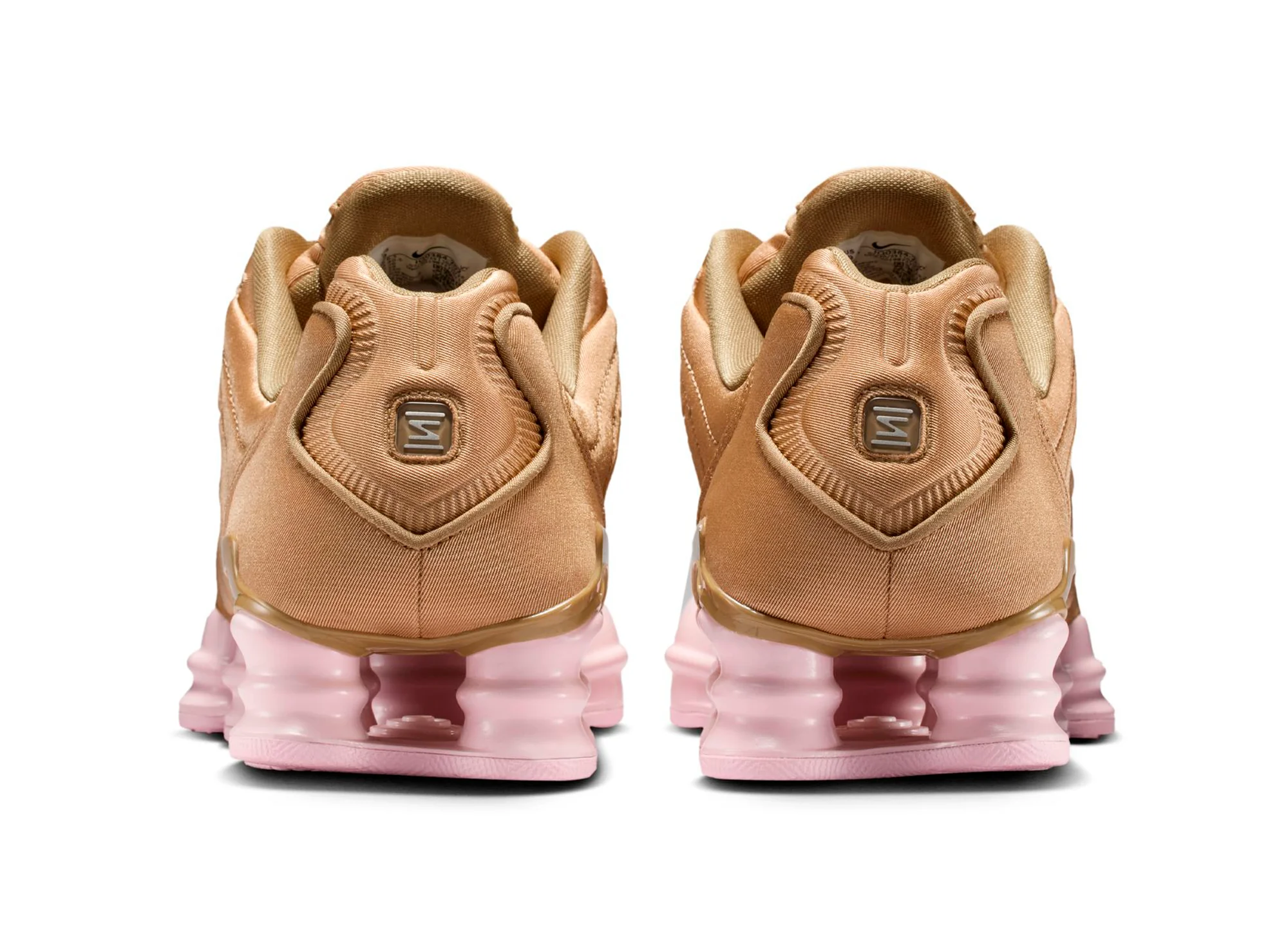 Women's Nike Shox TL in Filbert / Pink Foam - Image 2