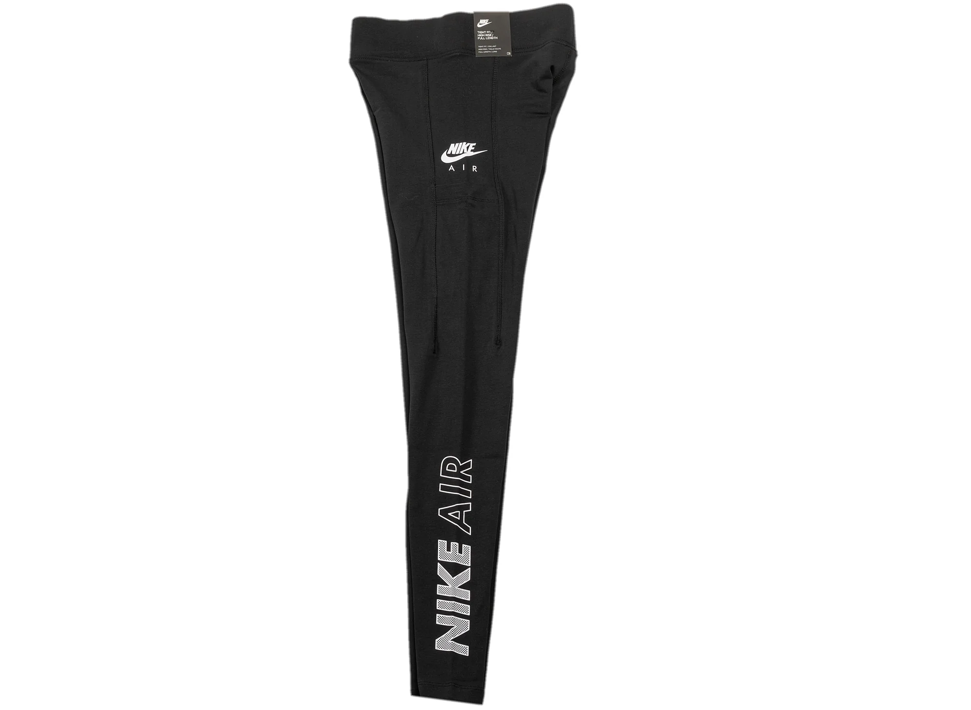 Women's Nike Sportswear Air High-Waisted Leggings in Black - Image 2