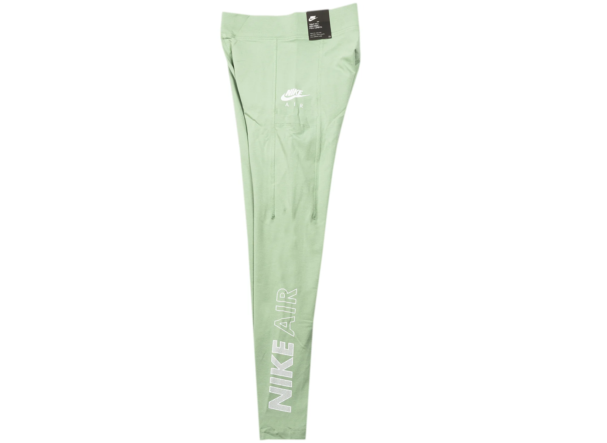 Women's Nike Sportswear Air High-Waisted Leggings in Green - Image 2