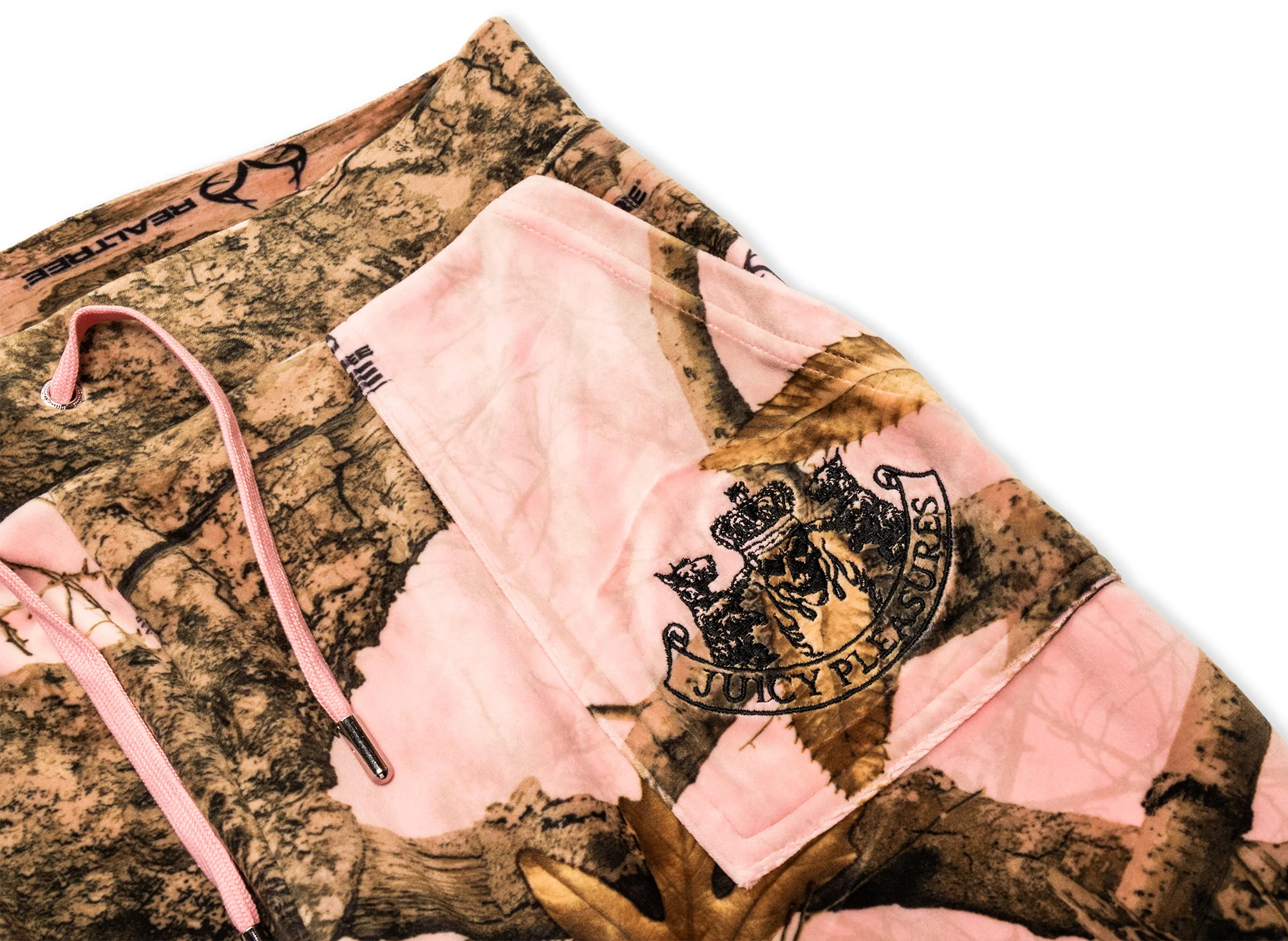 Women's Pleasures x Realtree Velour Layla Track Pants - Image 2