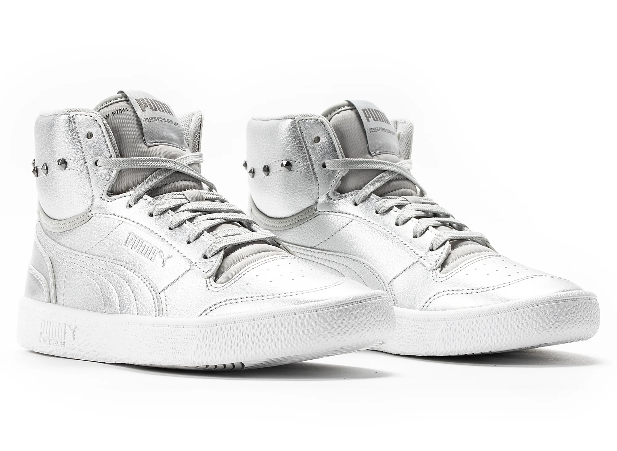 Women's Puma Ralph Sampson Mid Glitz - Image 2