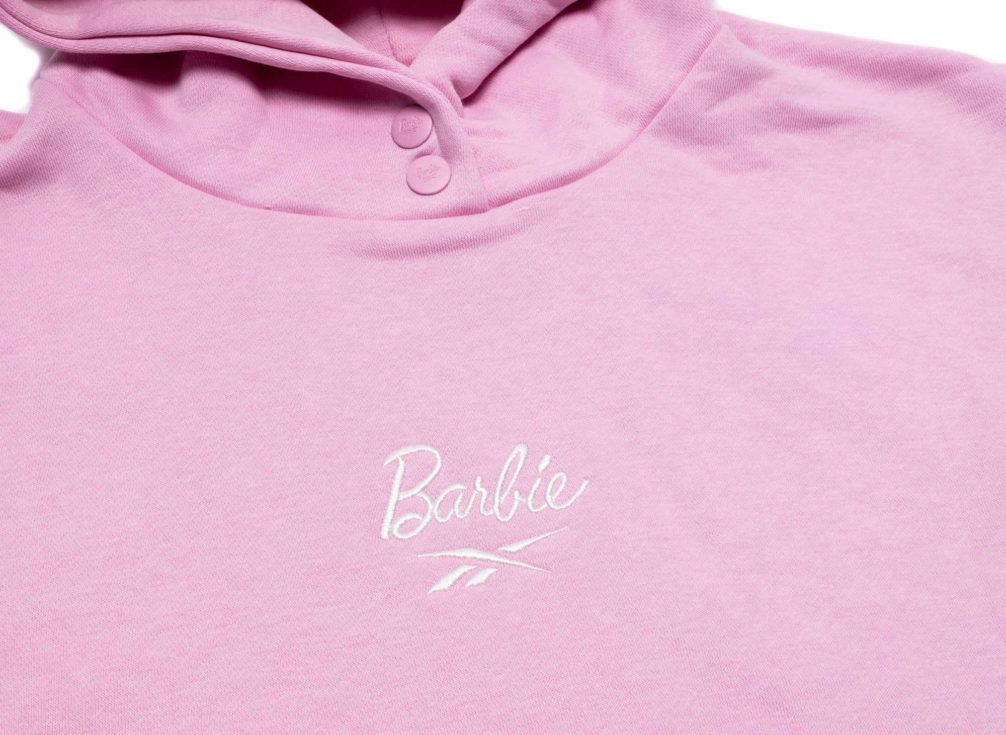 Women's Reebok x Barbie Hoodie in Rose - Image 2