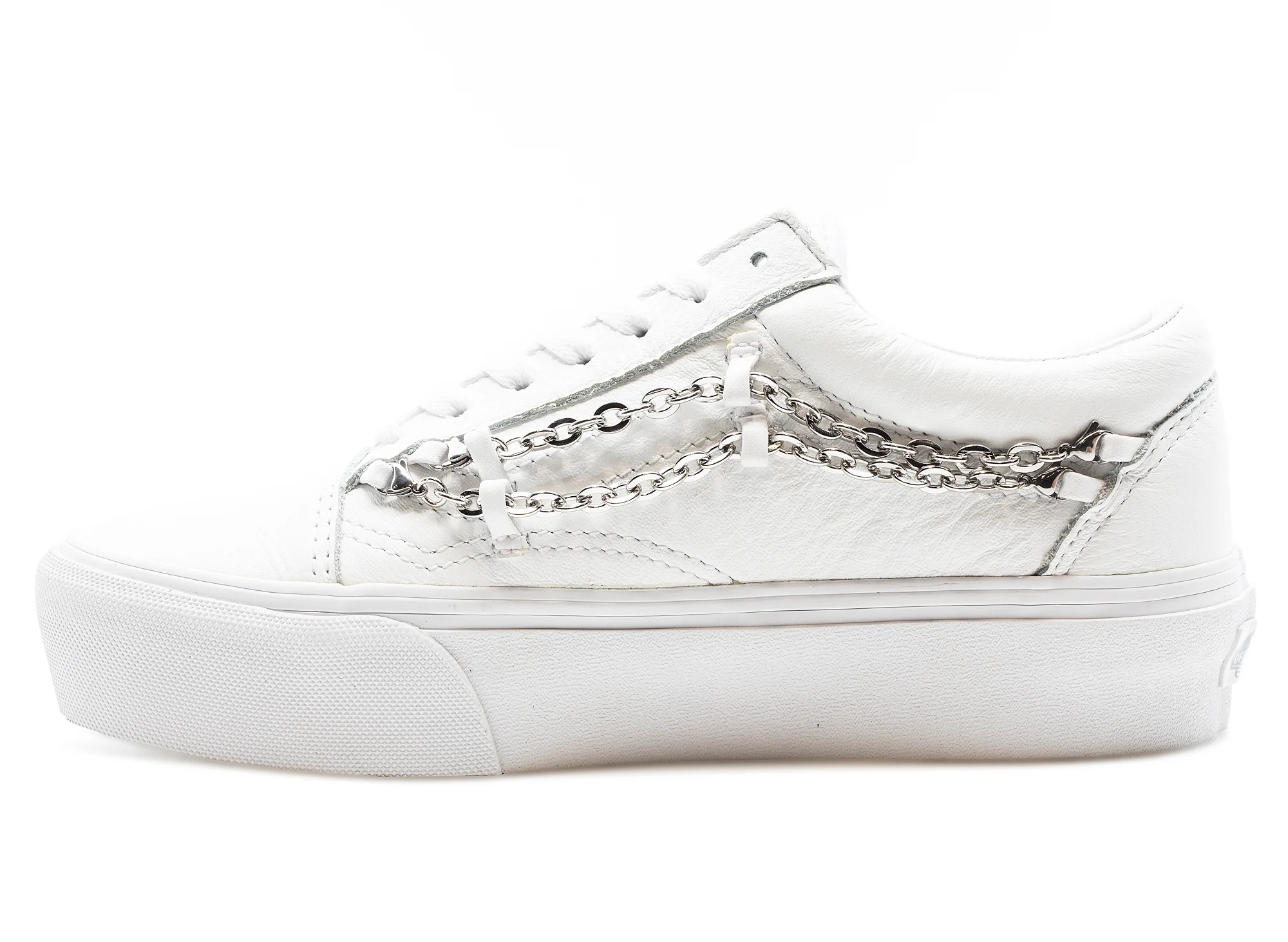 Women's Vans Old Skool Platform Shoes - Image 3